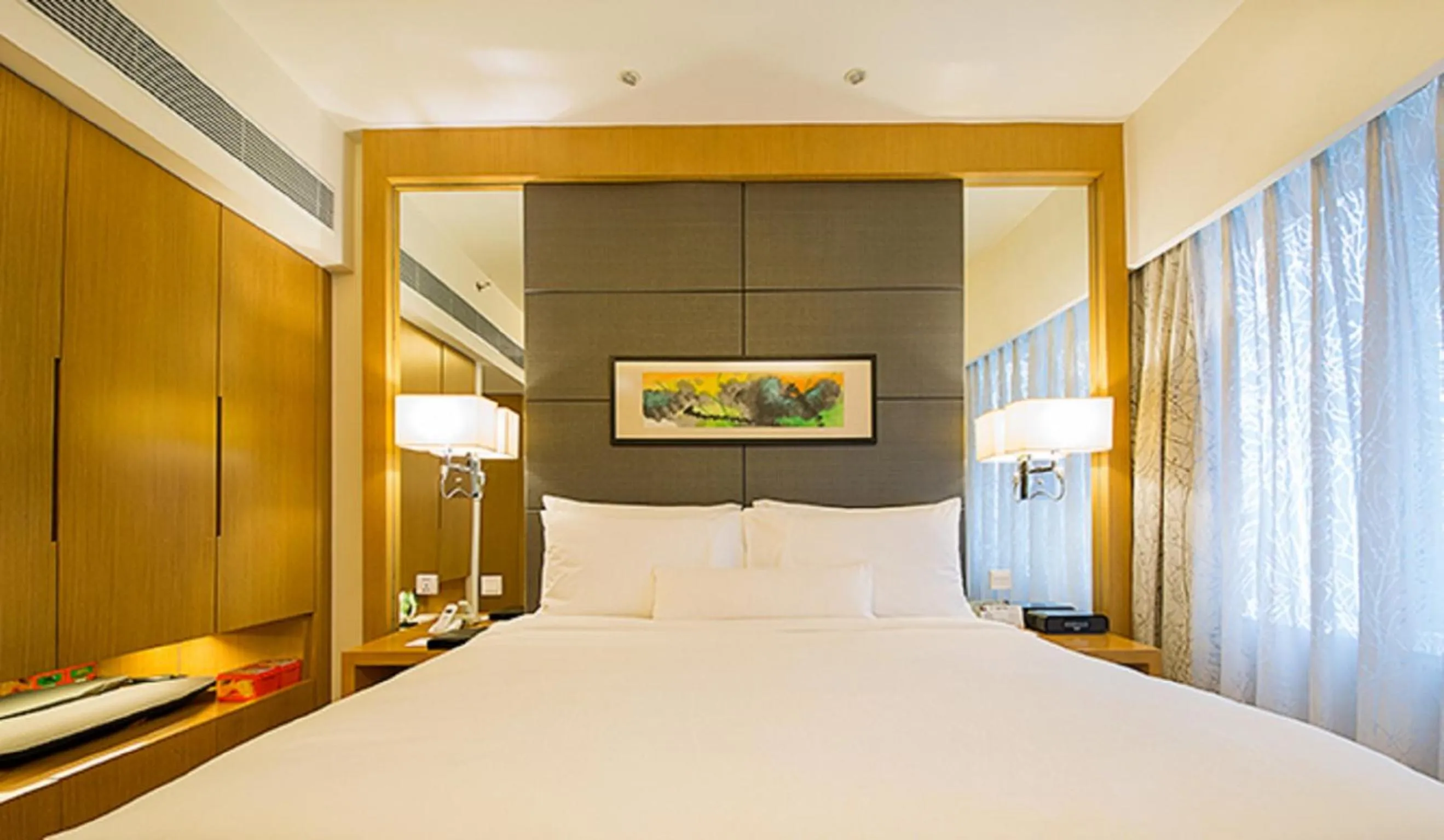 bunk bed, Bed in Somerset Riverview Chengdu-Near Tianfu Square