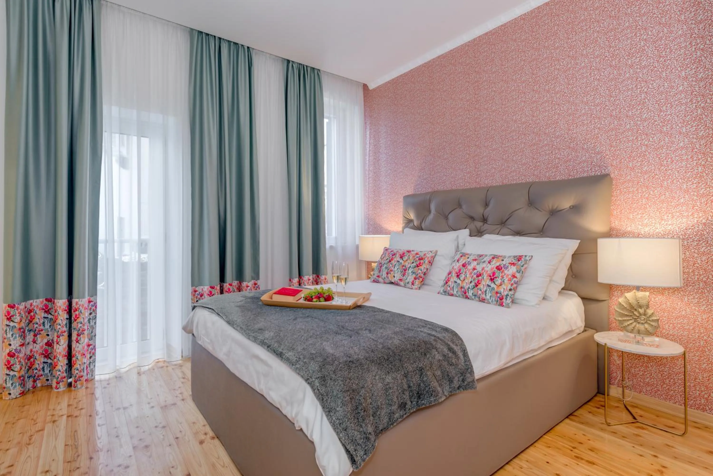 Bed in Deluxe Rooms Tramonto