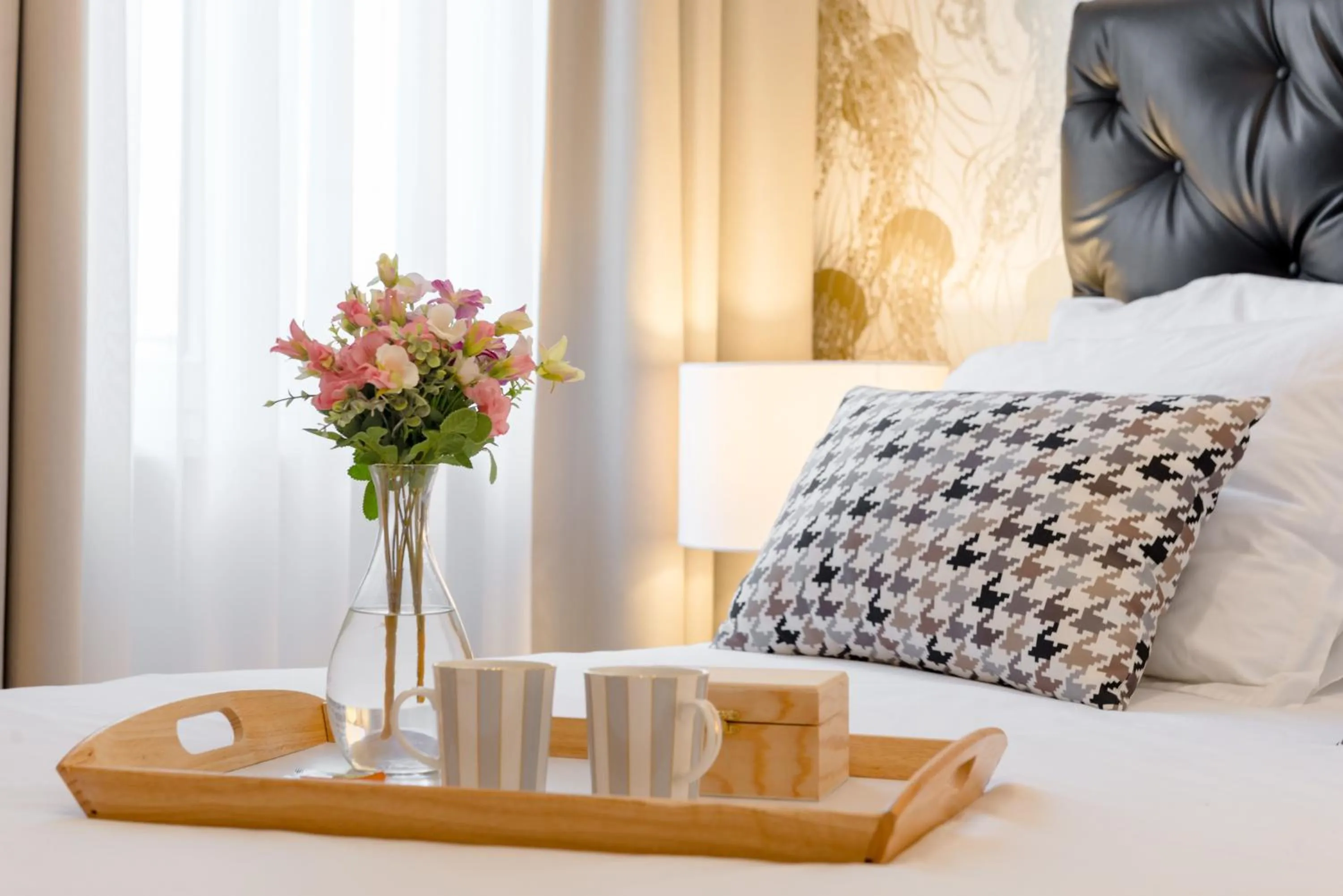 Bed in Deluxe Rooms Tramonto