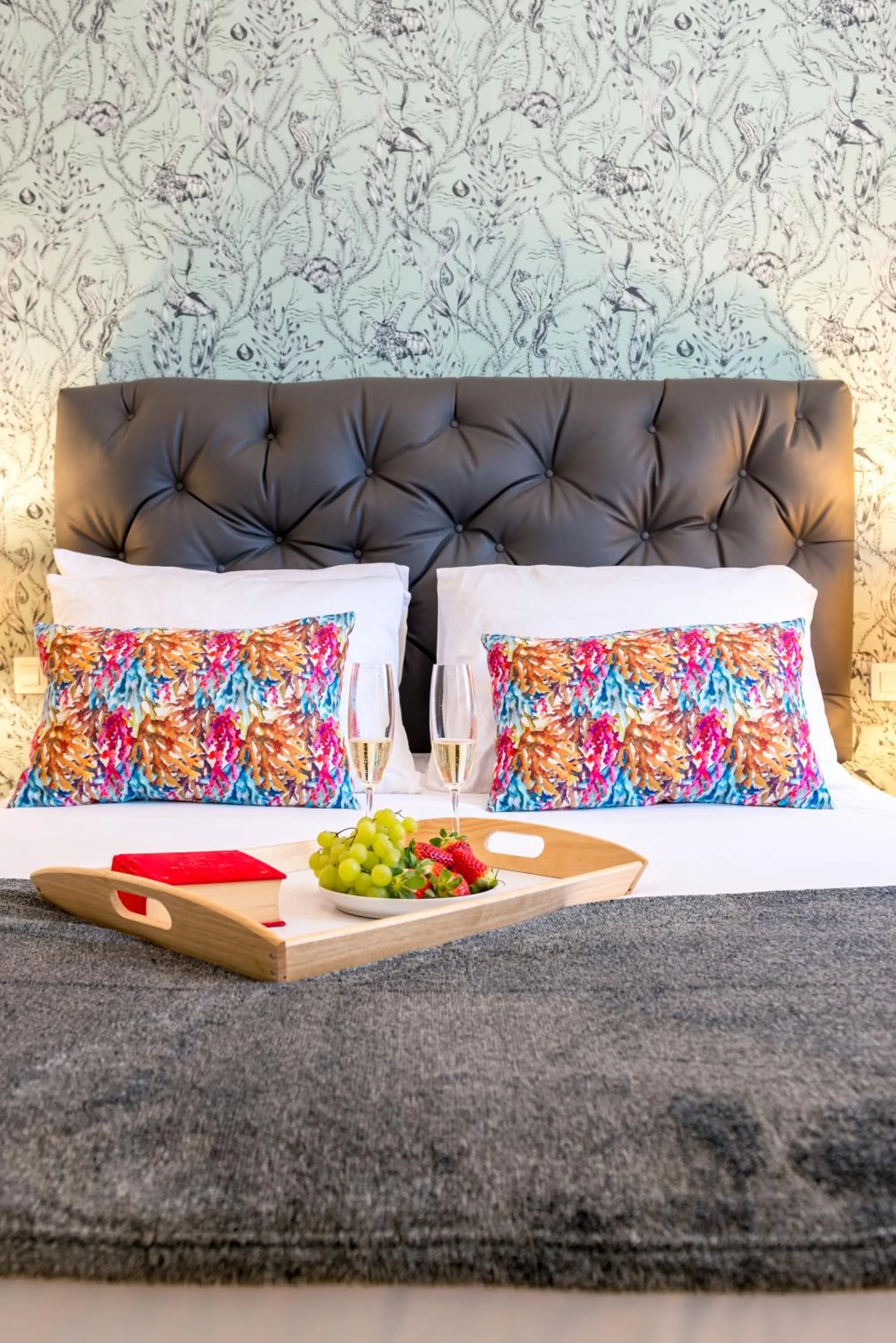 Bed in Deluxe Rooms Tramonto