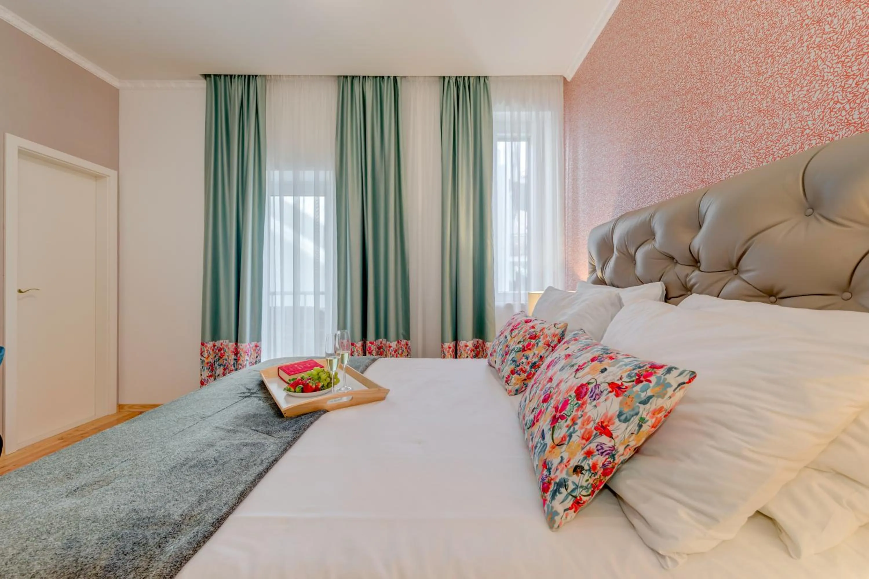 Bed in Deluxe Rooms Tramonto