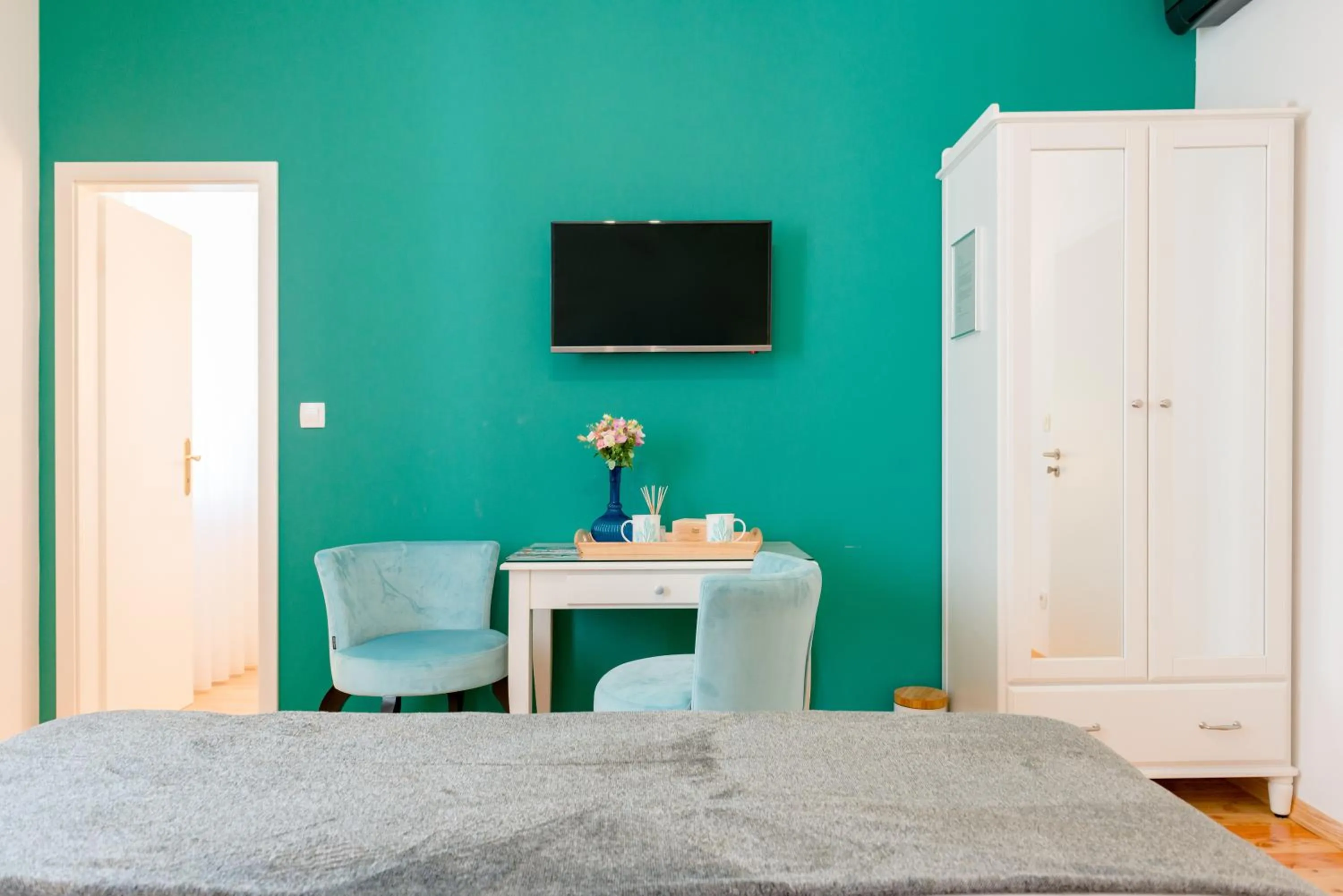 Bed in Deluxe Rooms Tramonto