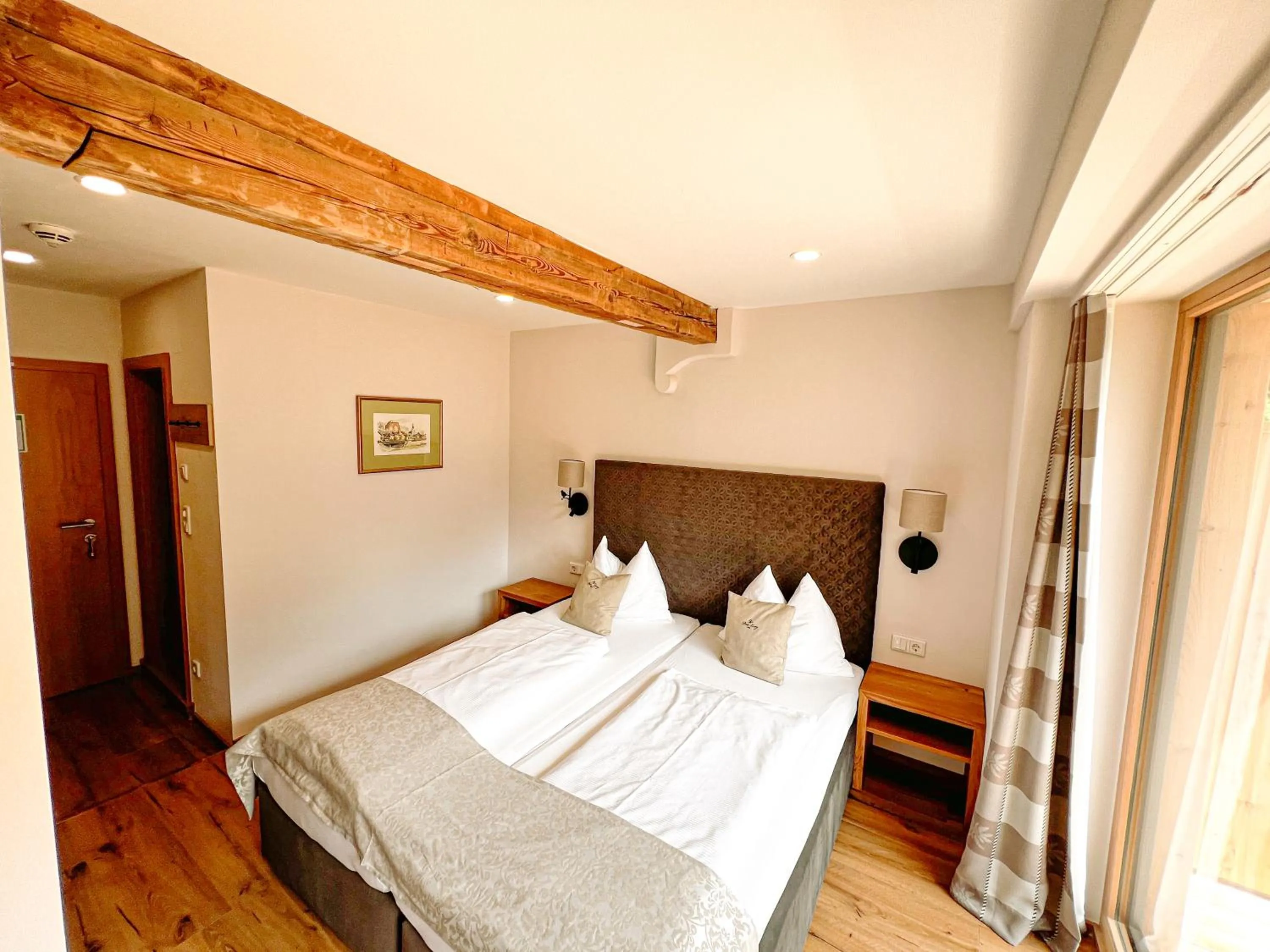 Bed in Hotel Pass Lueg