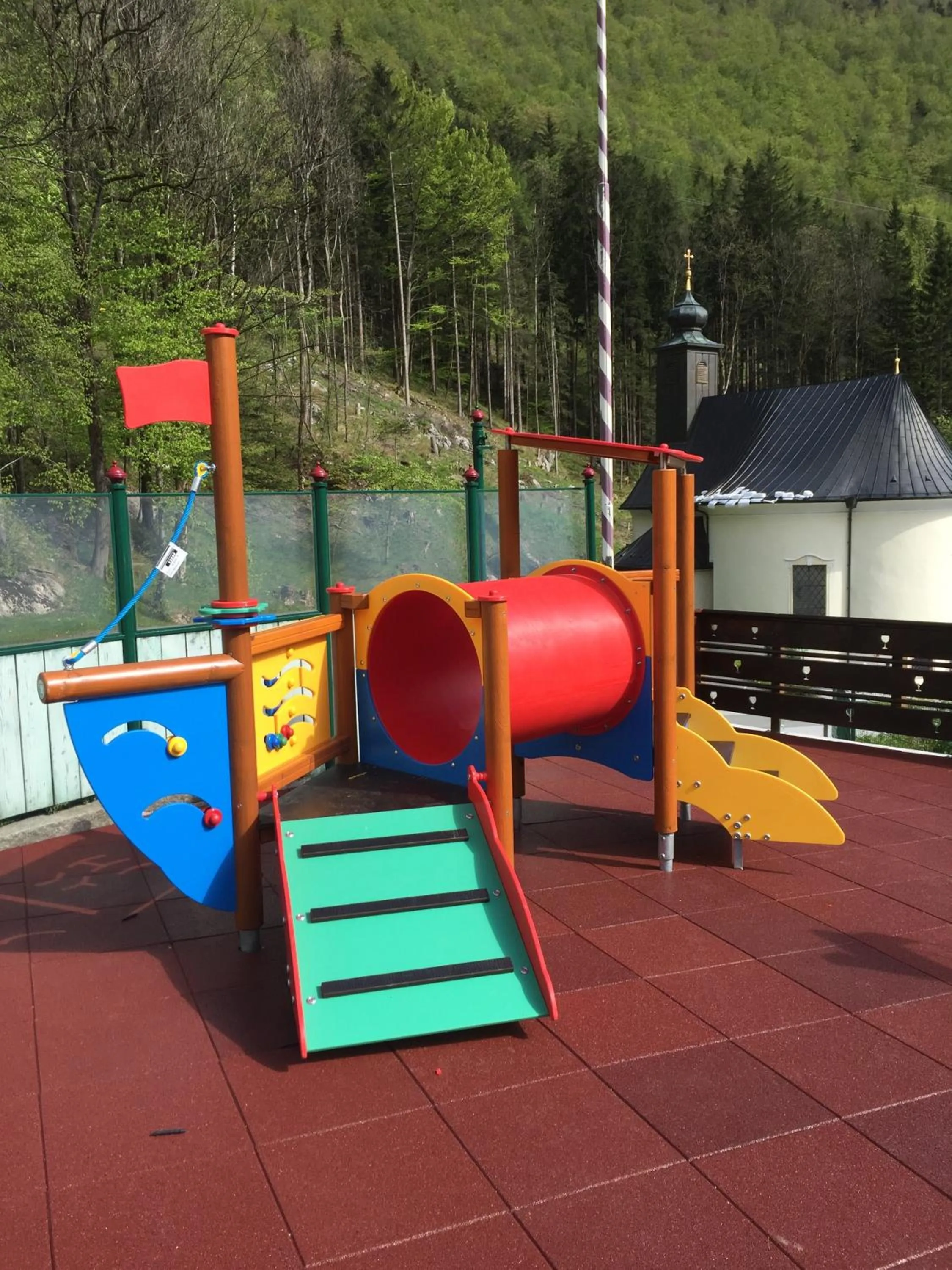 Children play ground in Hotel Pass Lueg