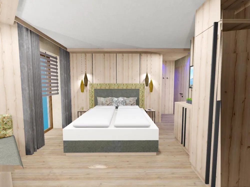 Photo of the whole room, Bed in Der Grubacher