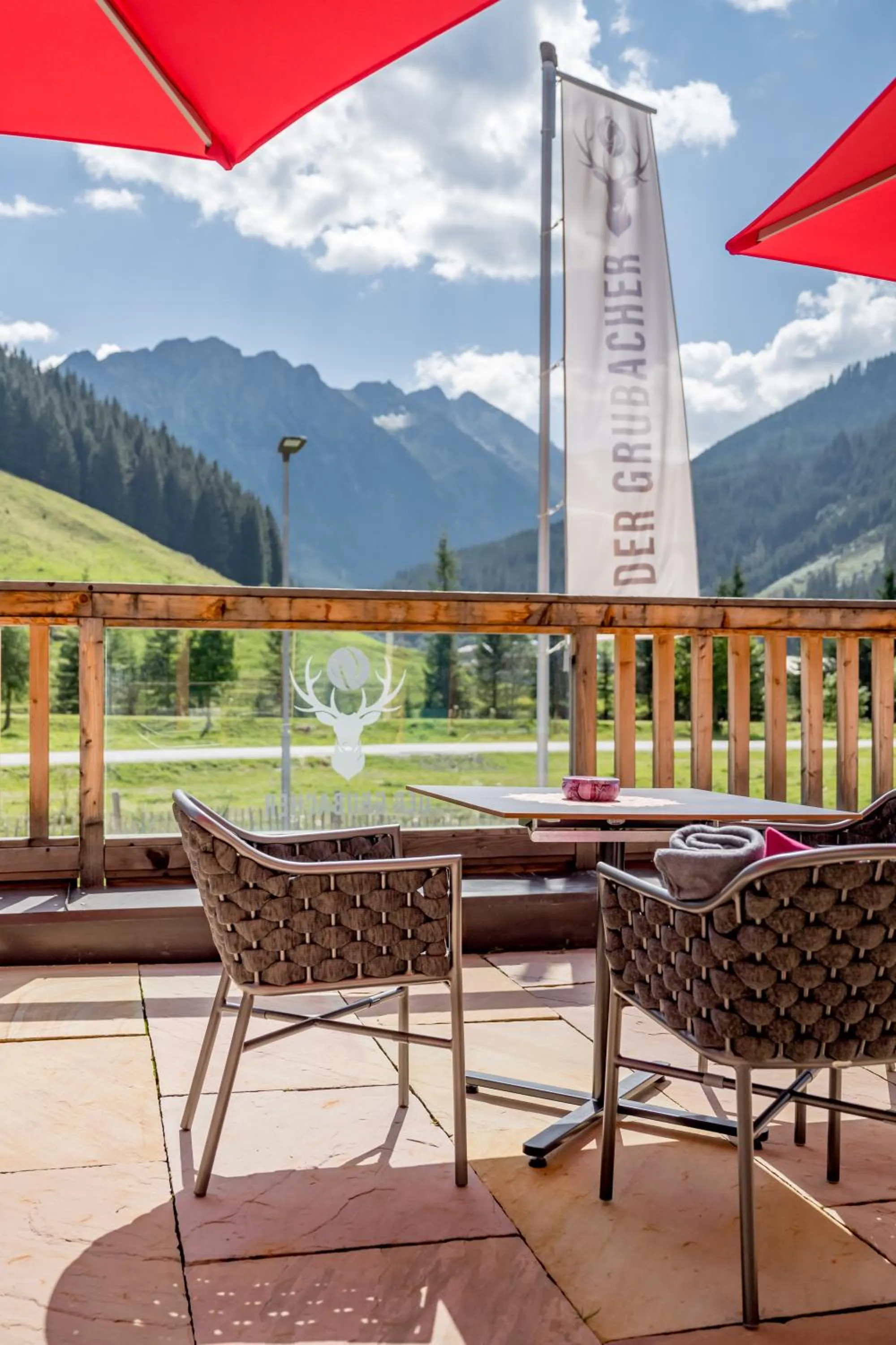 View (from property/room) in Der Grubacher