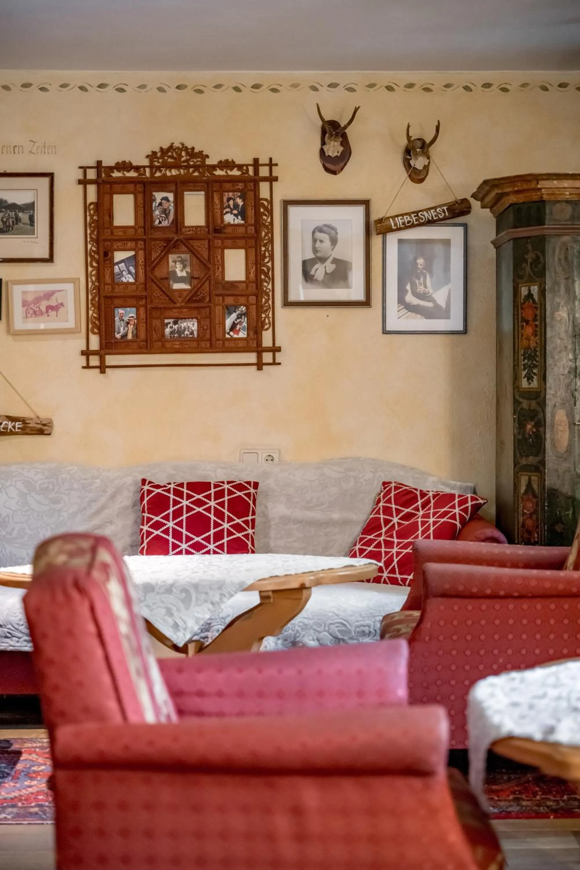 Seating area in Der Grubacher