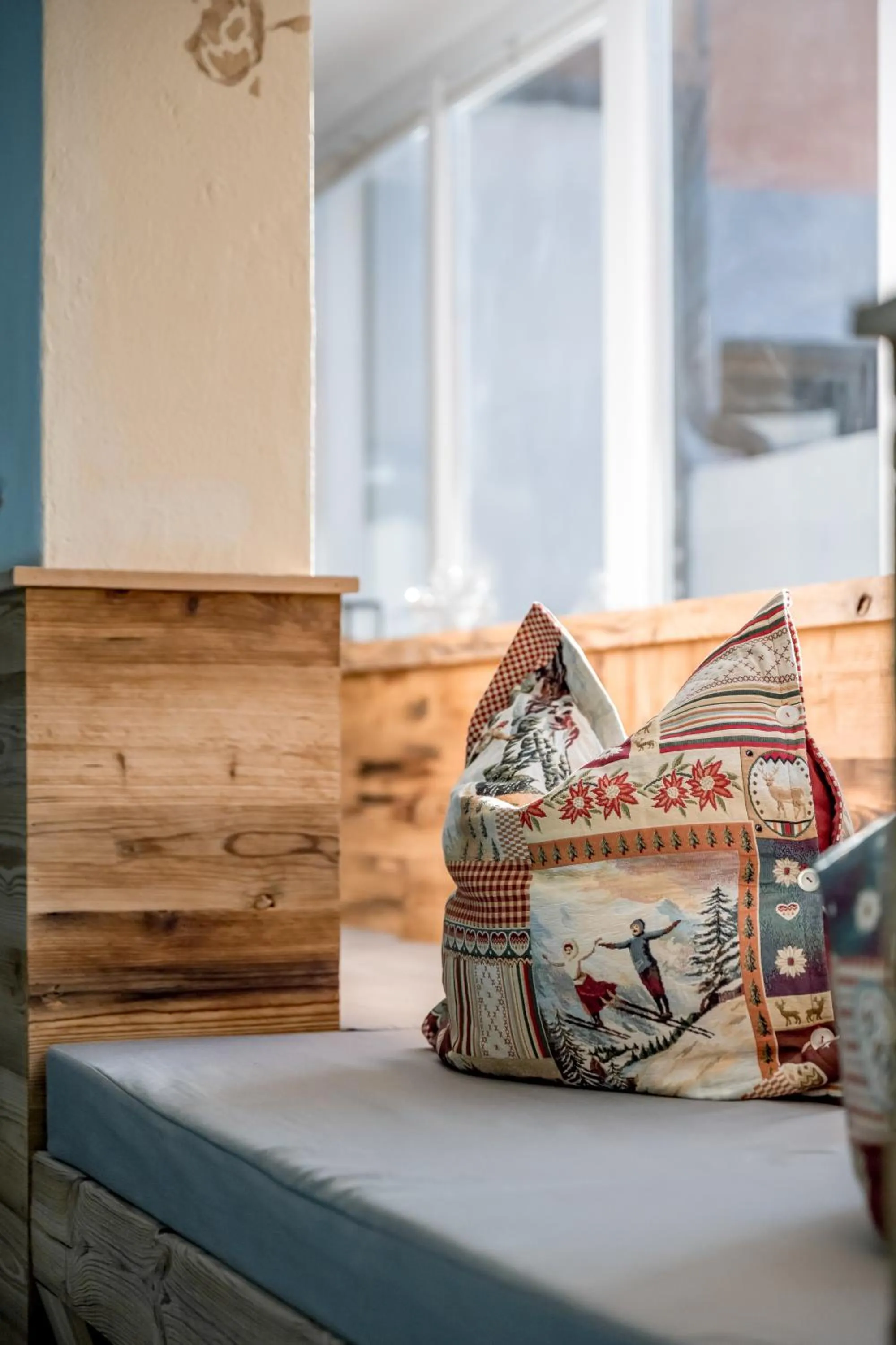 Decorative detail, Bed in Der Grubacher