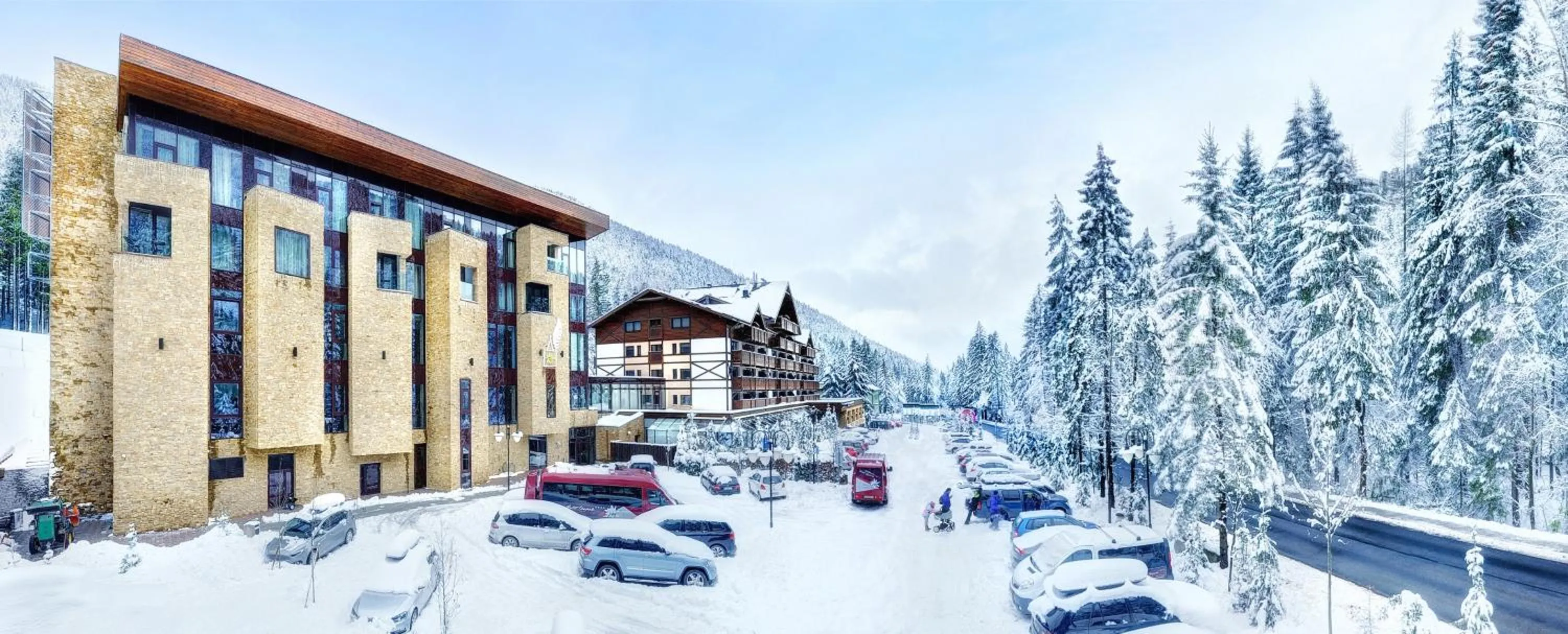 Property building in Wellness Hotel Chopok