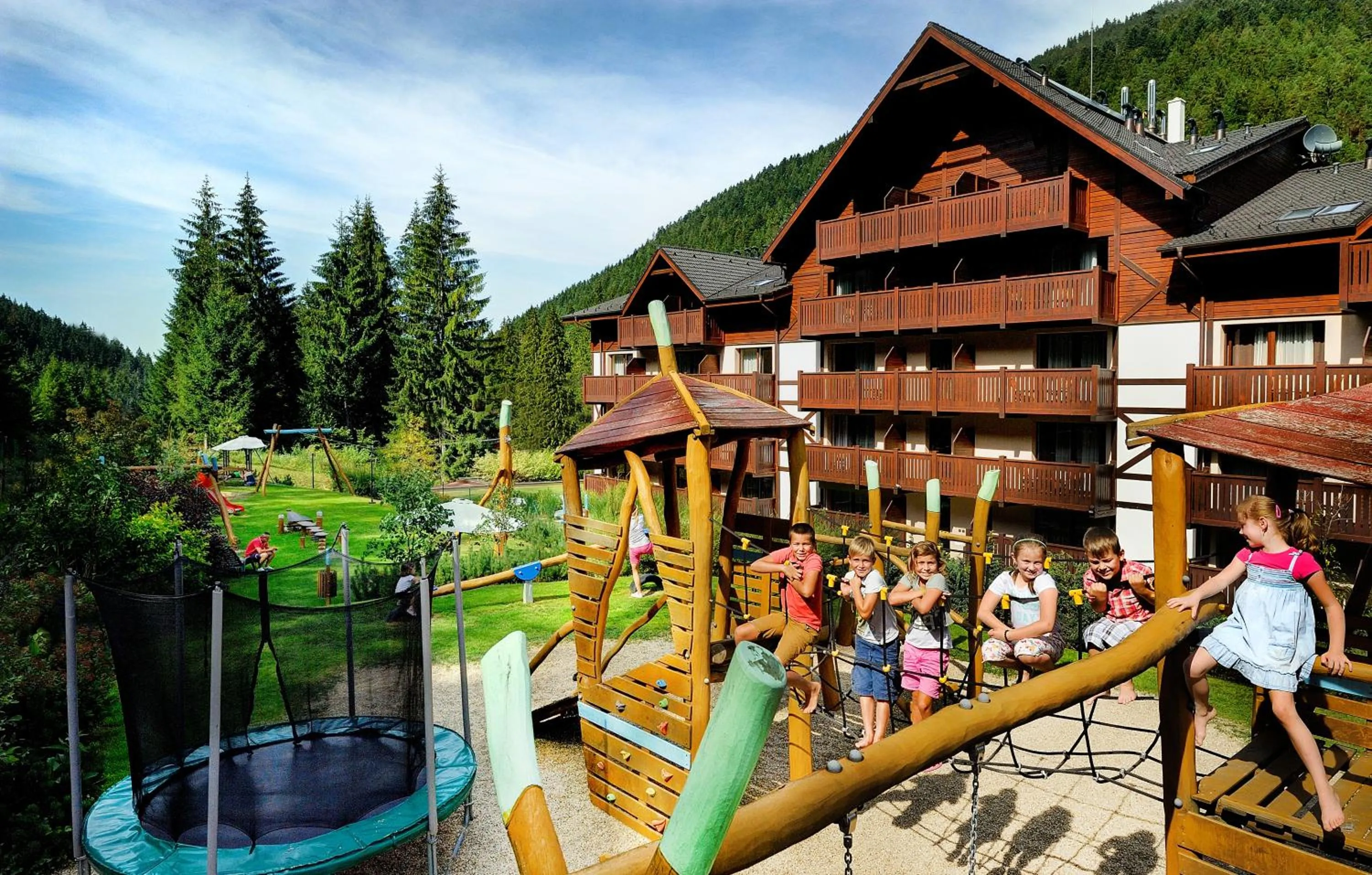 Children play ground in Wellness Hotel Chopok