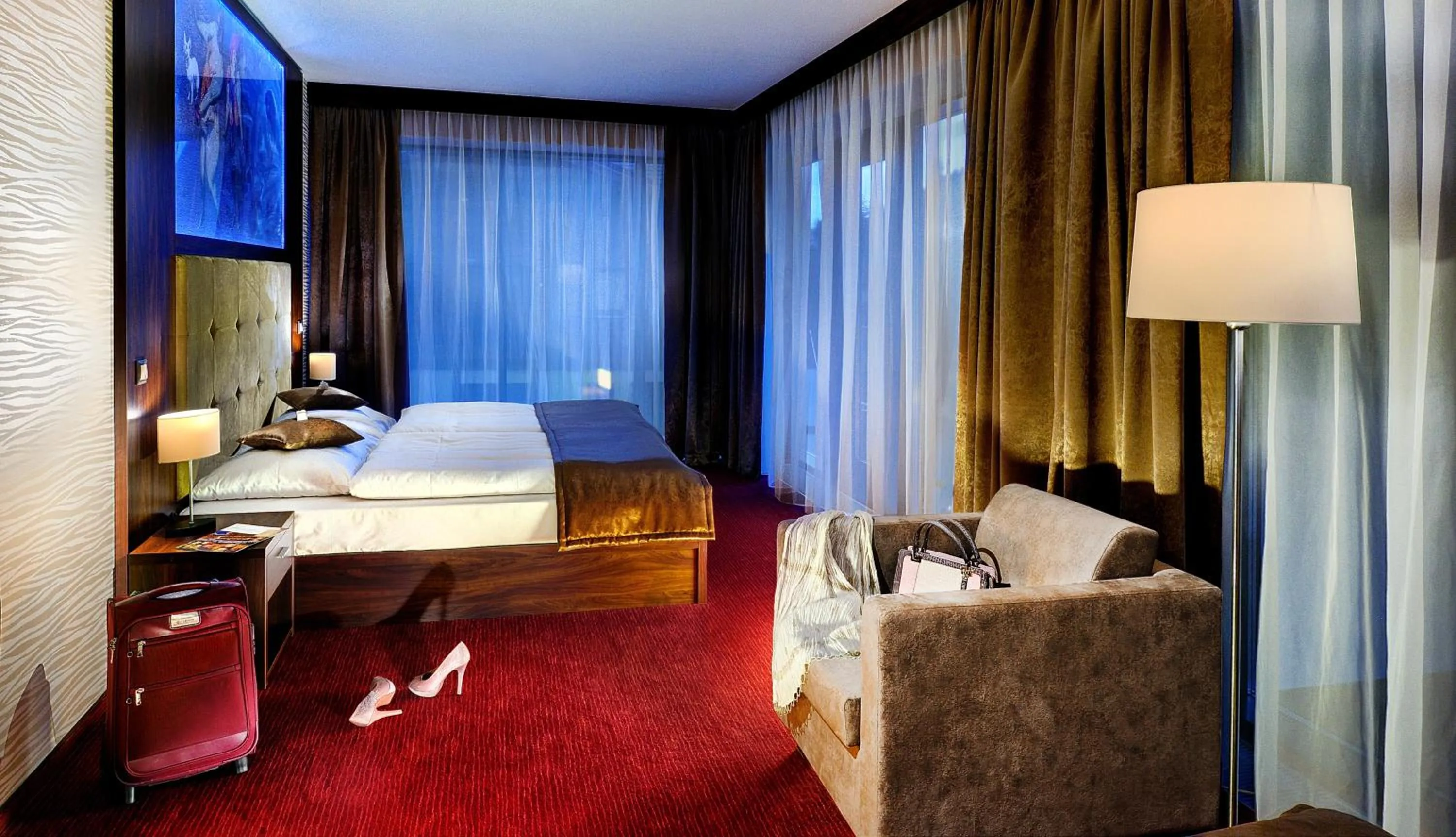 Photo of the whole room, Bed in Wellness Hotel Chopok