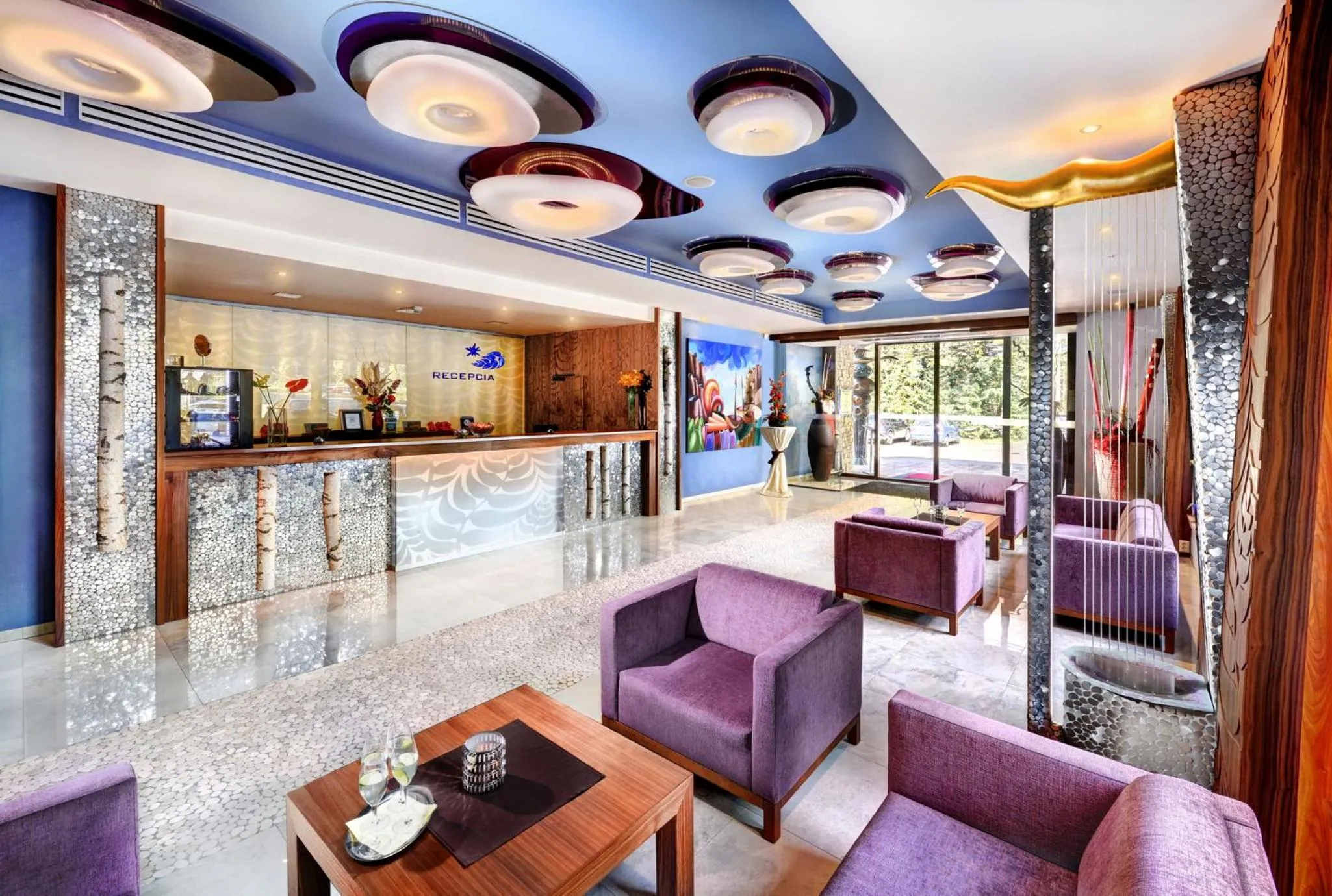 Lobby or reception in Wellness Hotel Chopok