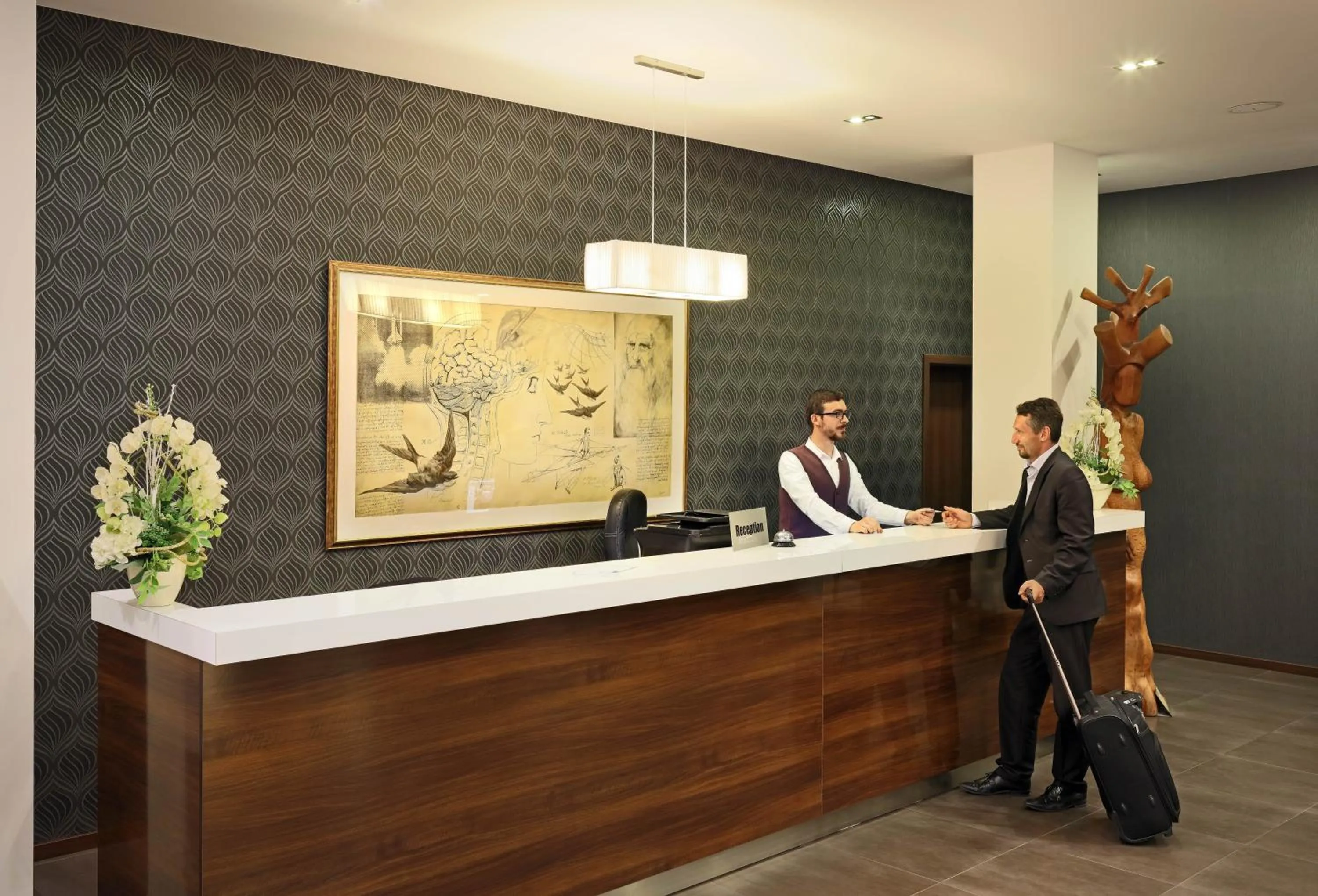 Lobby or reception in Congress Hotel Centrum