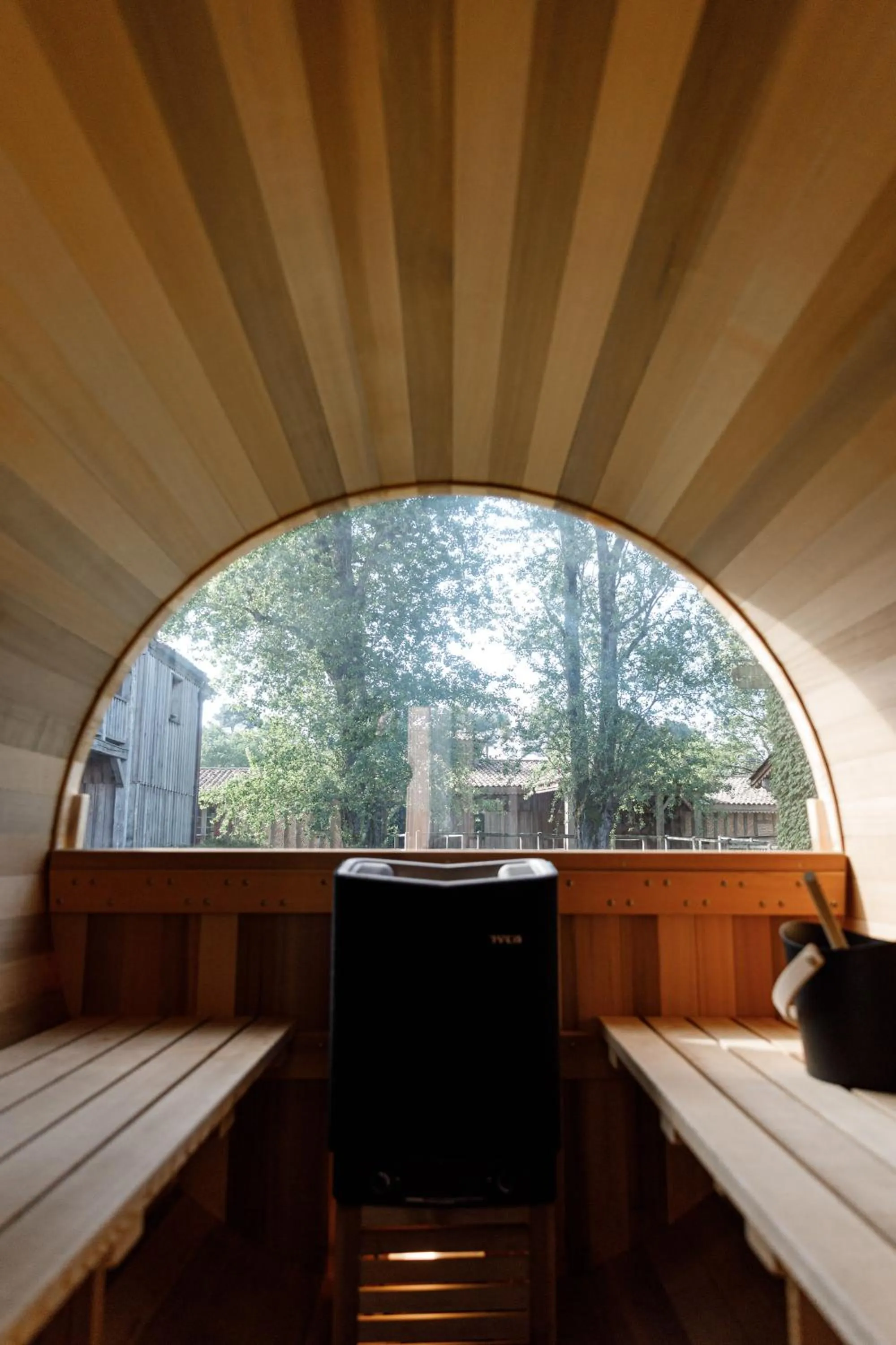 Sauna in Les Sources de Caudalie