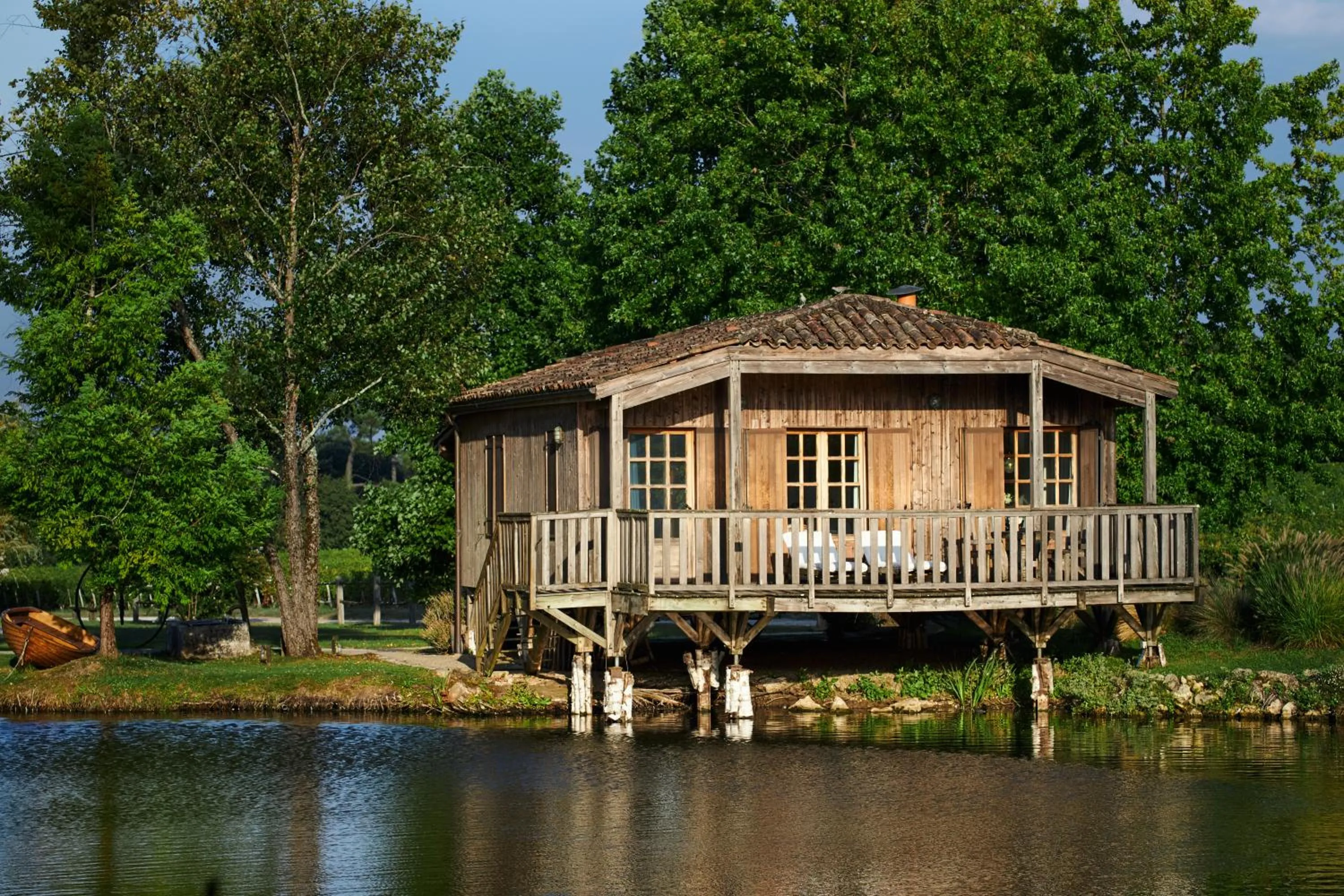 Natural landscape in Les Sources de Caudalie
