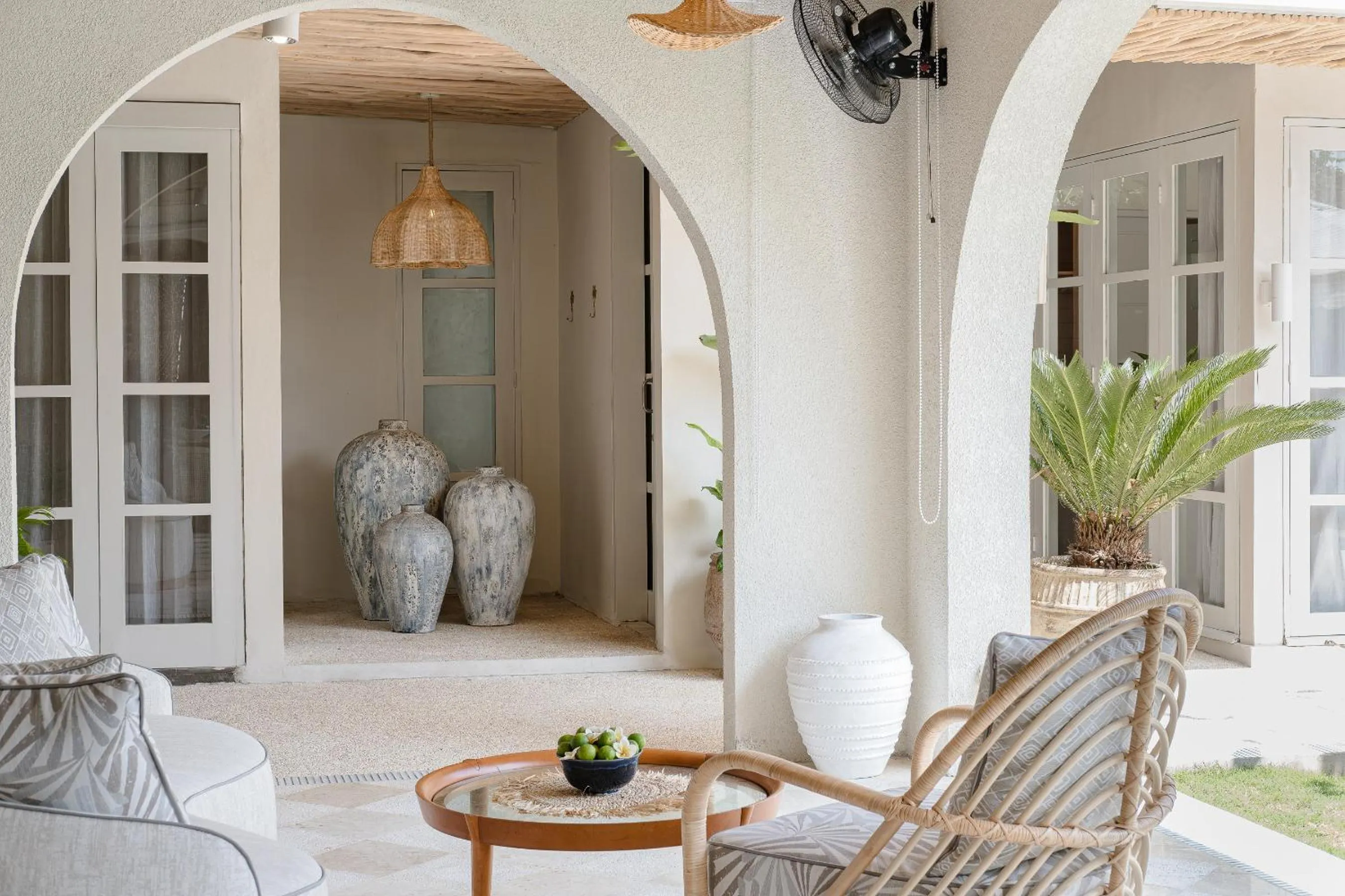 Patio in Akara Villa