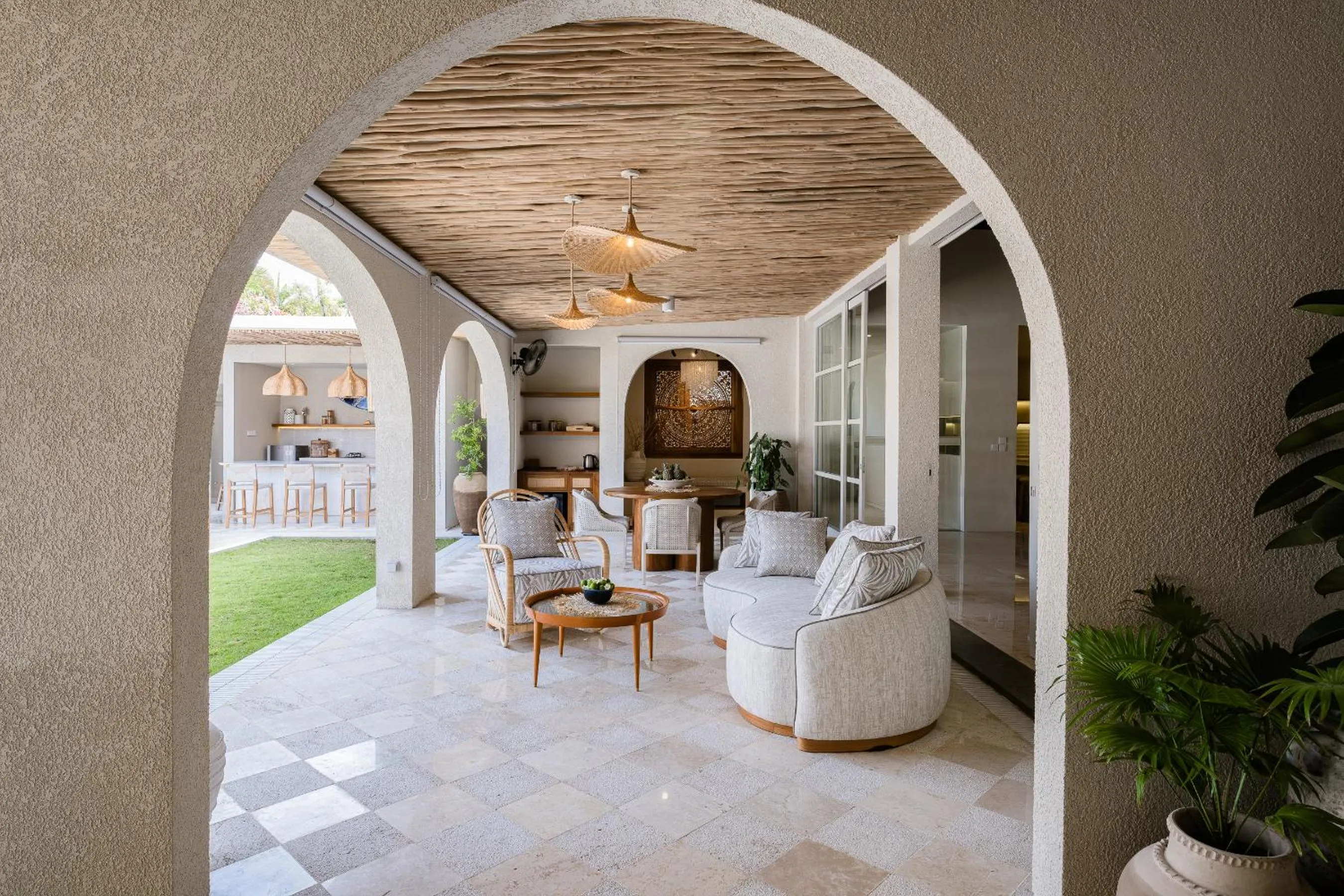 Patio in Akara Villa