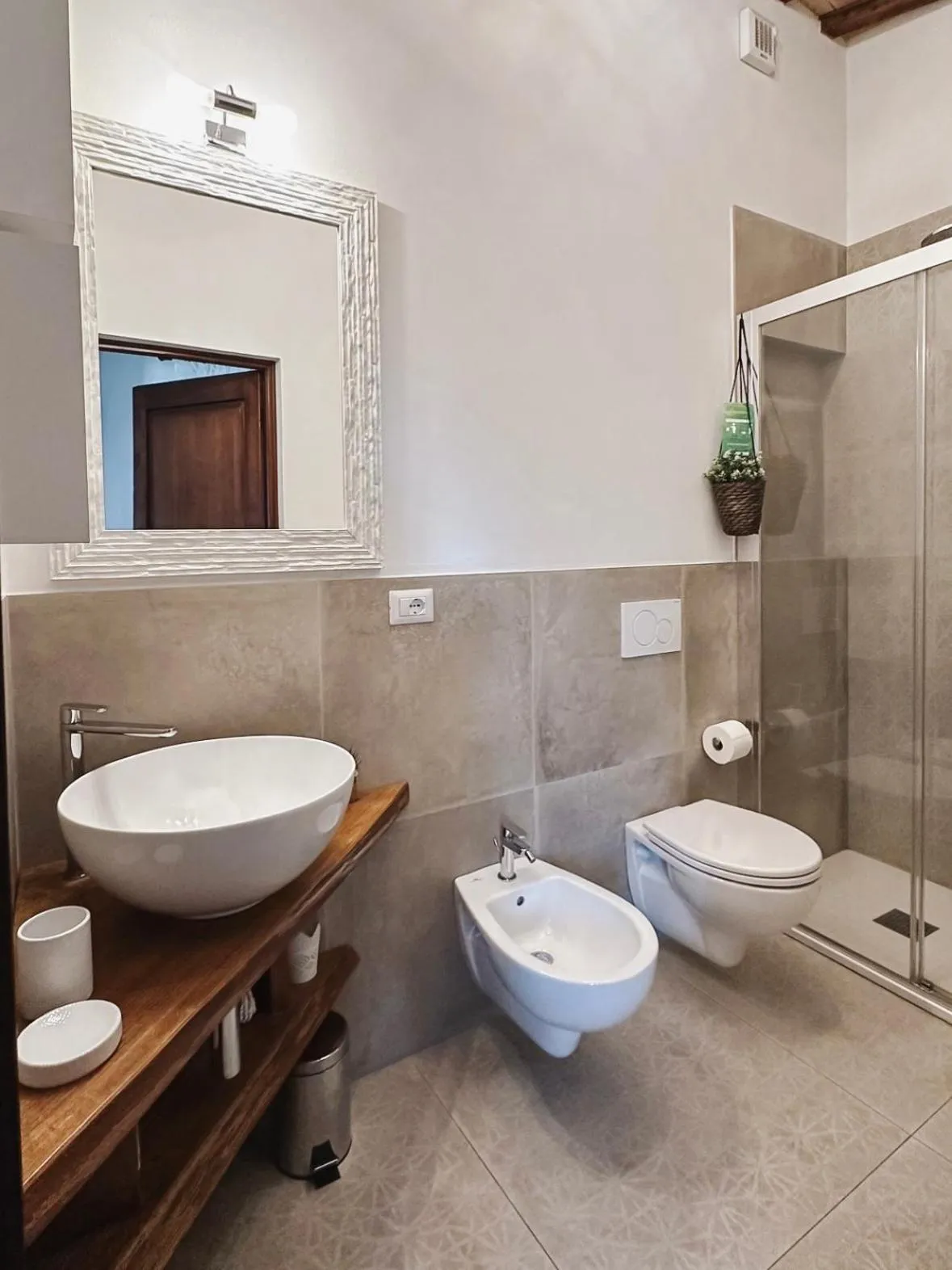 Bathroom in Antica Torre del Borgo