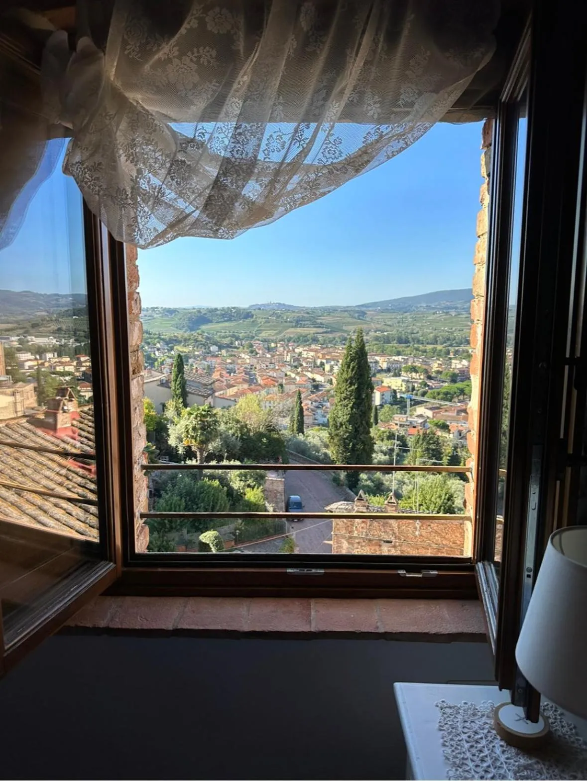 City view in Antica Torre del Borgo