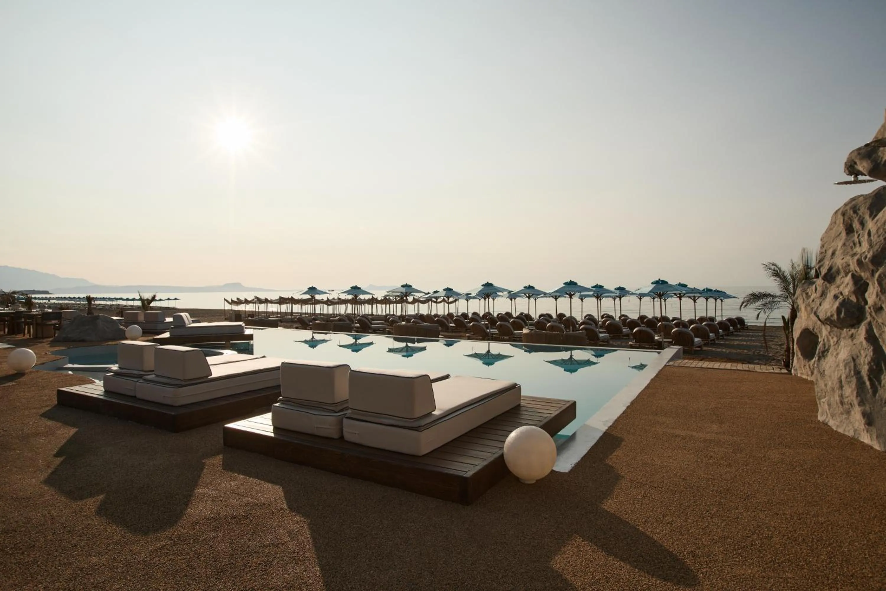 Beach in Uzenie All Suites Boutique Resort