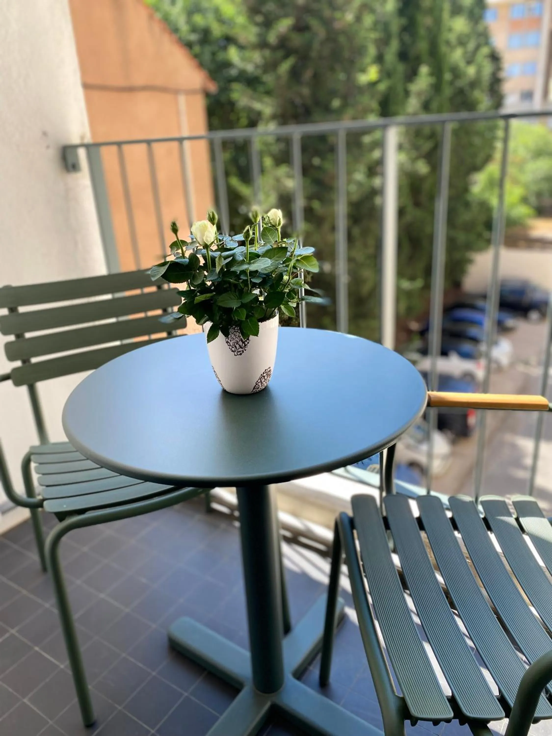 Balcony/Terrace in Hôtel Rotonde Aix-en-Provence centre
