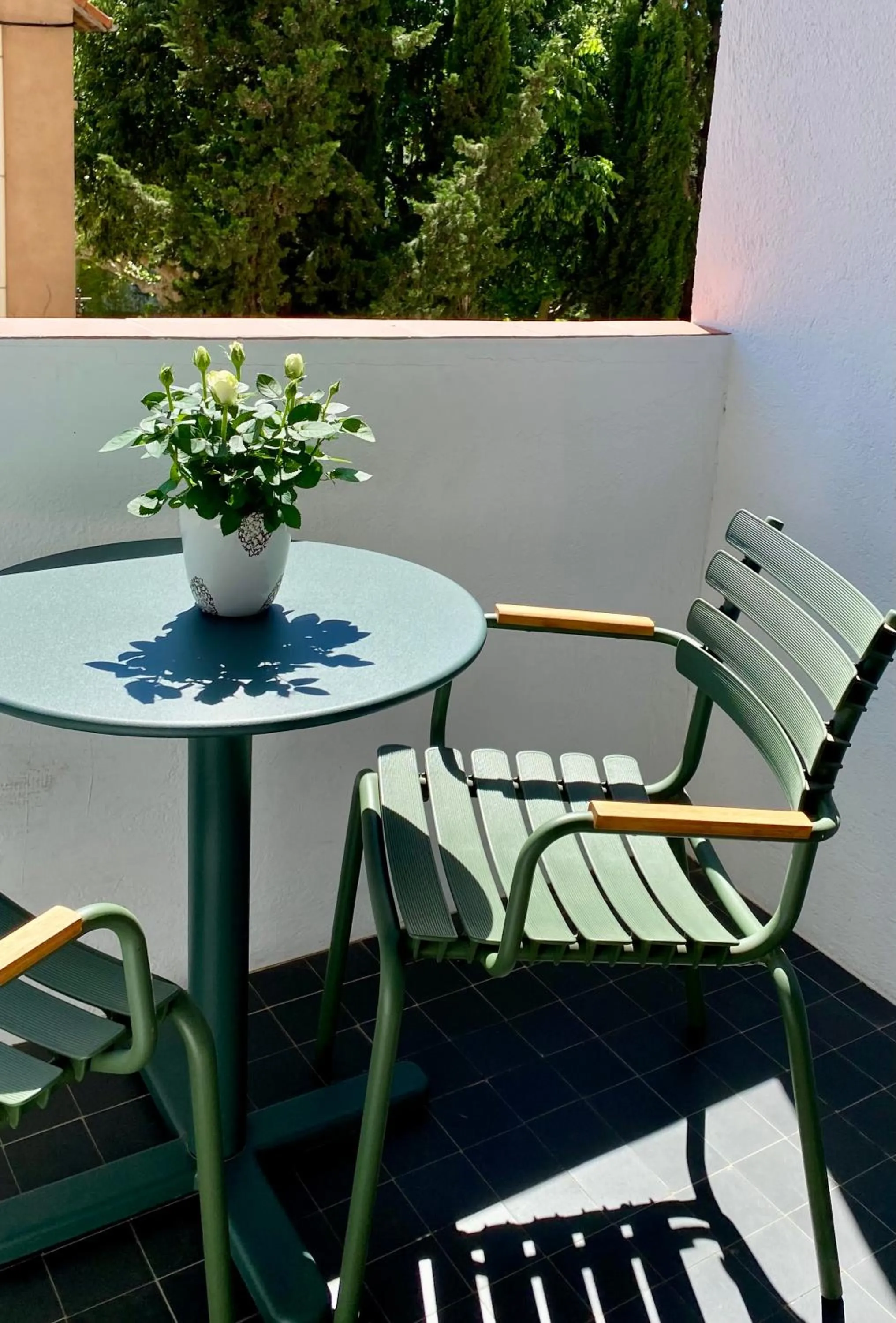 Balcony/Terrace in Hôtel Rotonde Aix-en-Provence centre