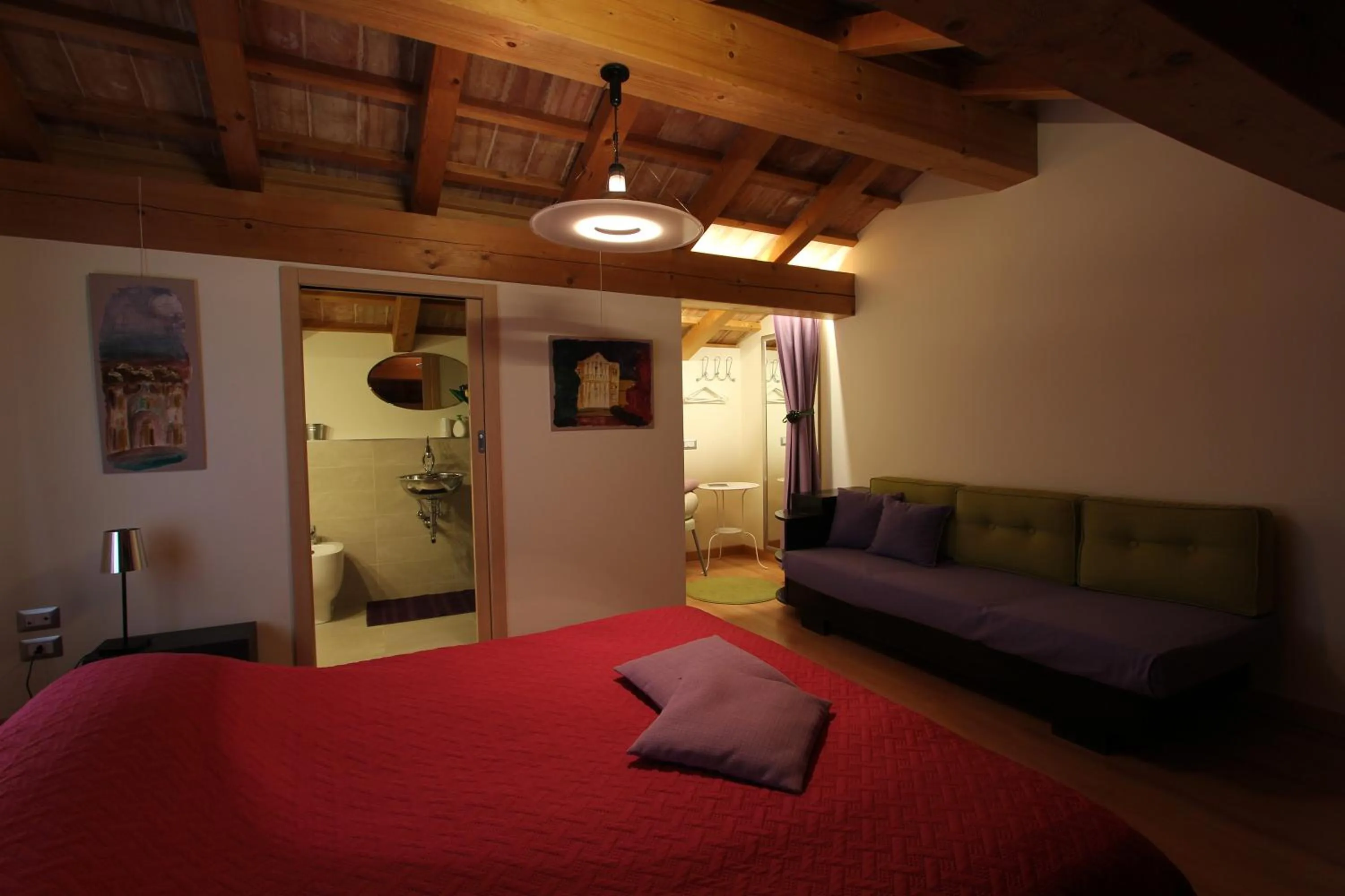 Bed in LE TRE ARTI B&B