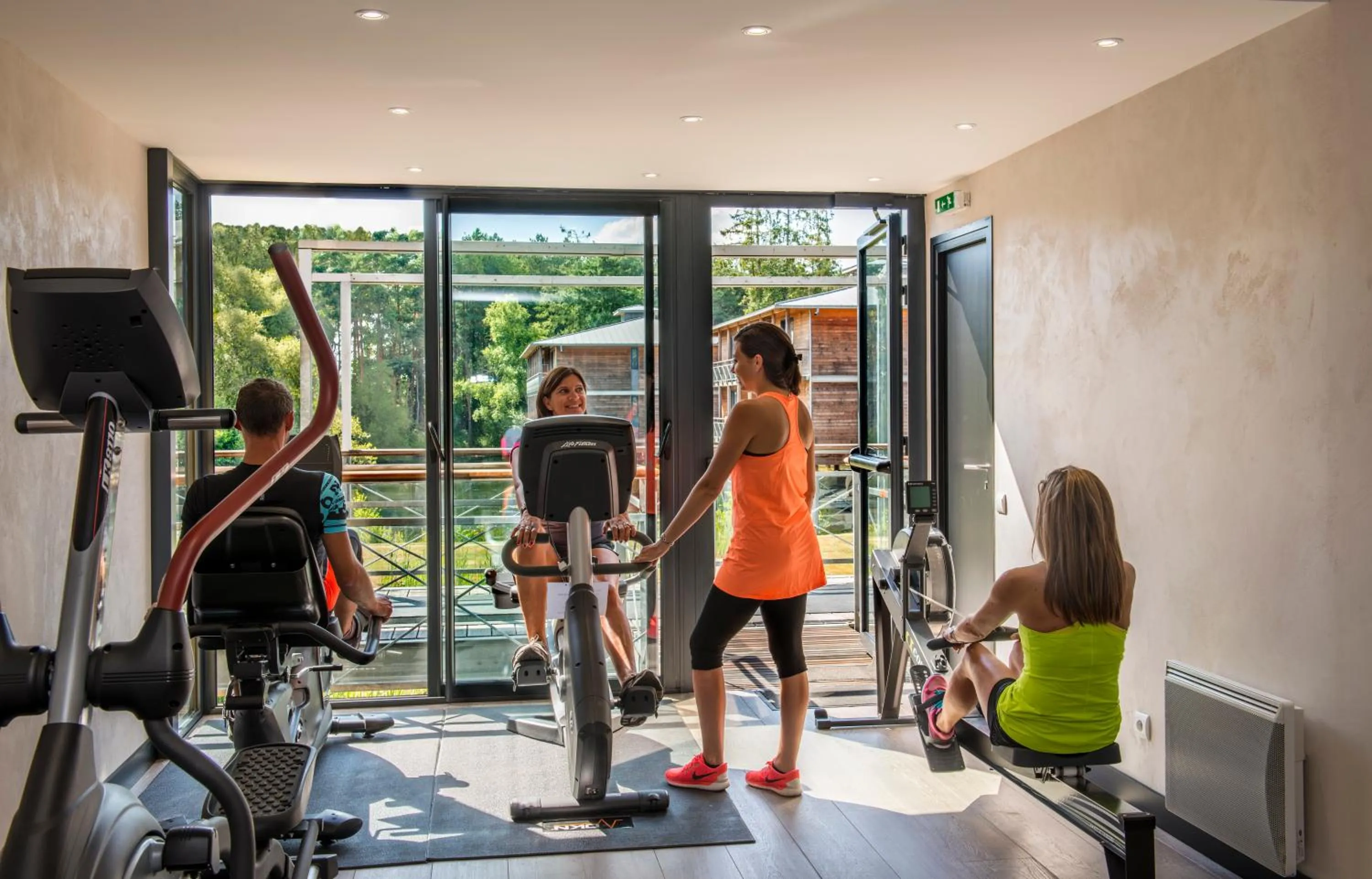 Fitness centre/facilities in Domaine de Cicé-Blossac, Resort Spa & Golf