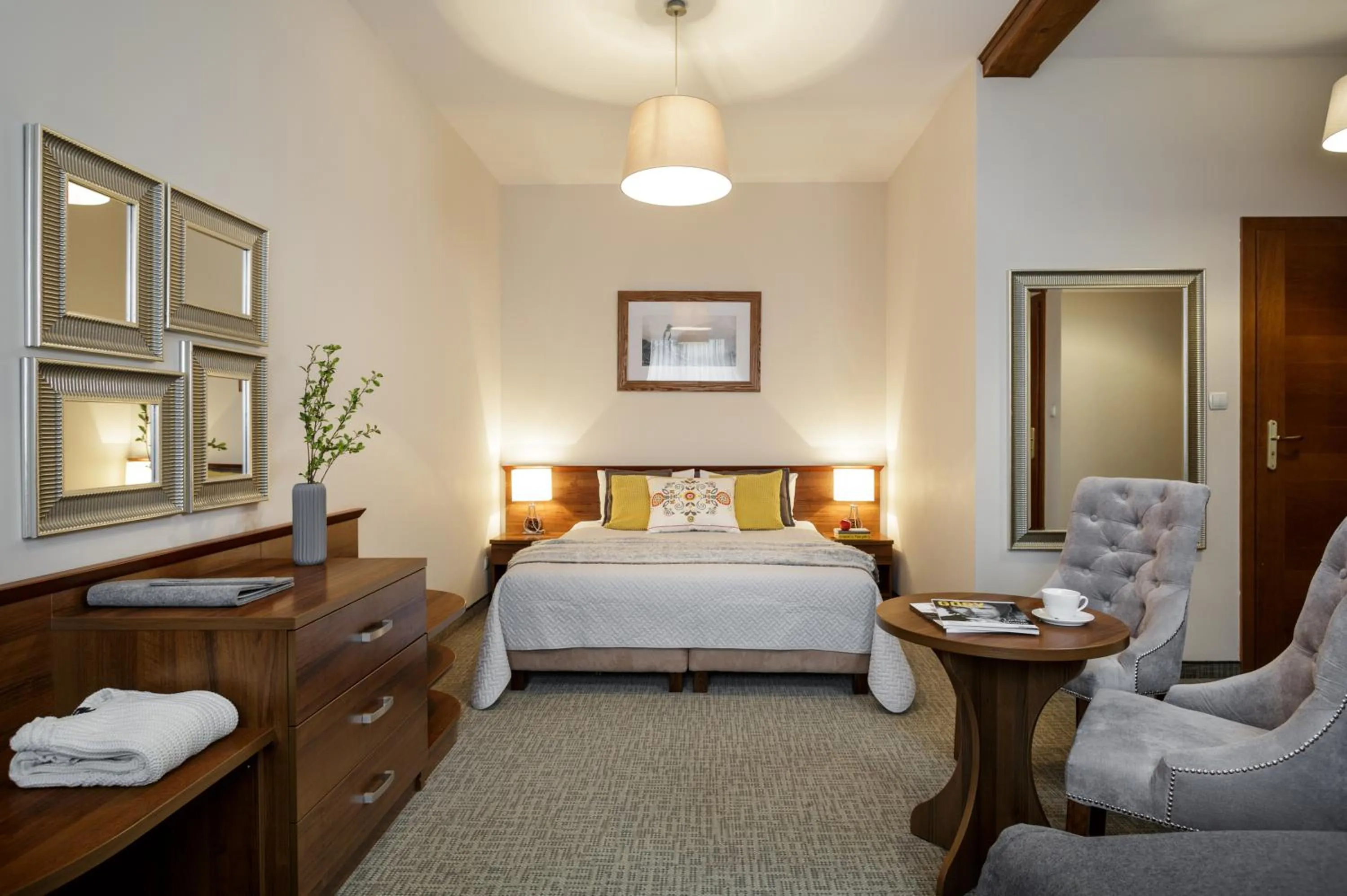 Photo of the whole room, Bed in Villa Vita Krupówki