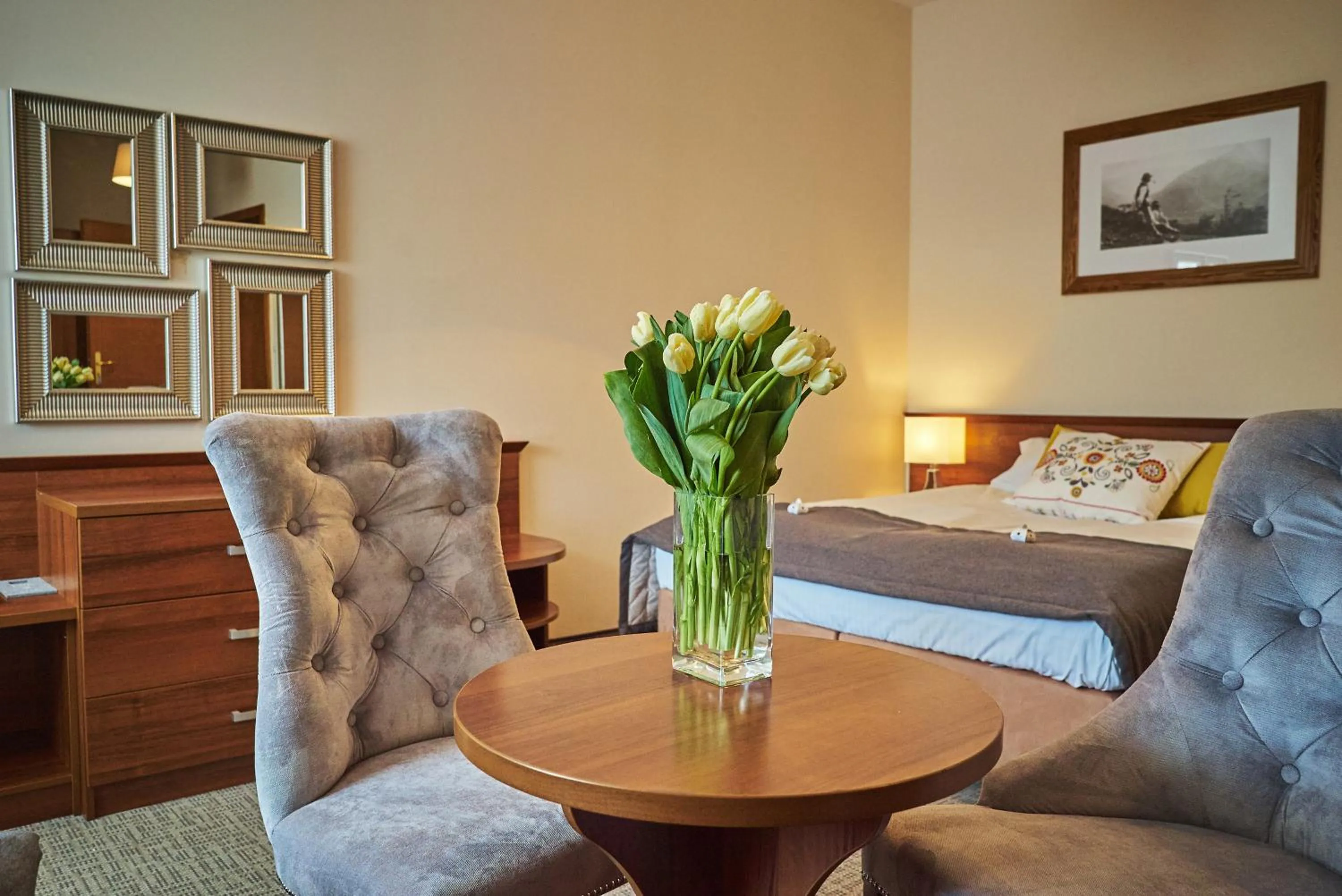 Photo of the whole room, Bed in Villa Vita Krupówki