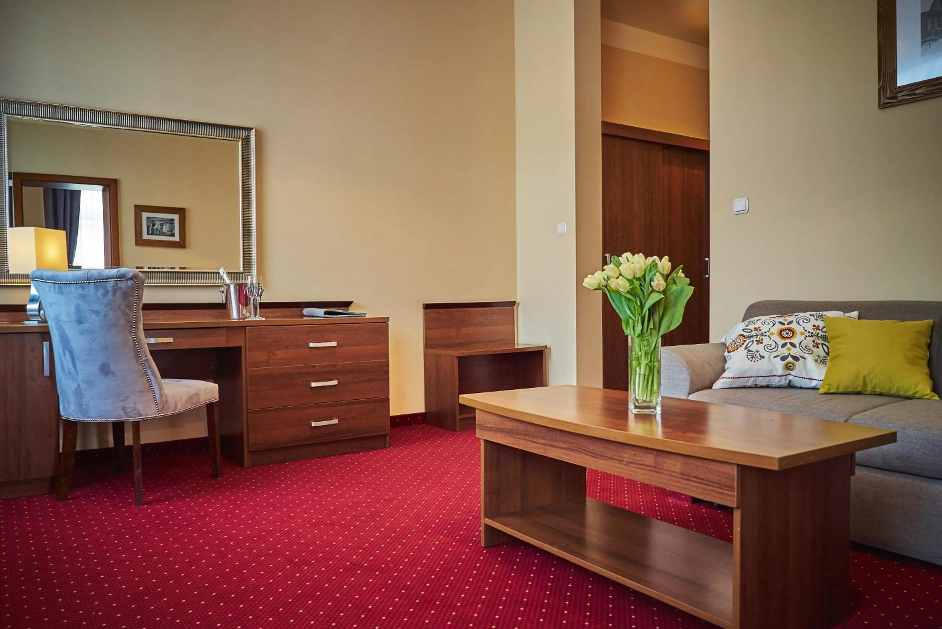 Photo of the whole room, Bed in Villa Vita Krupówki