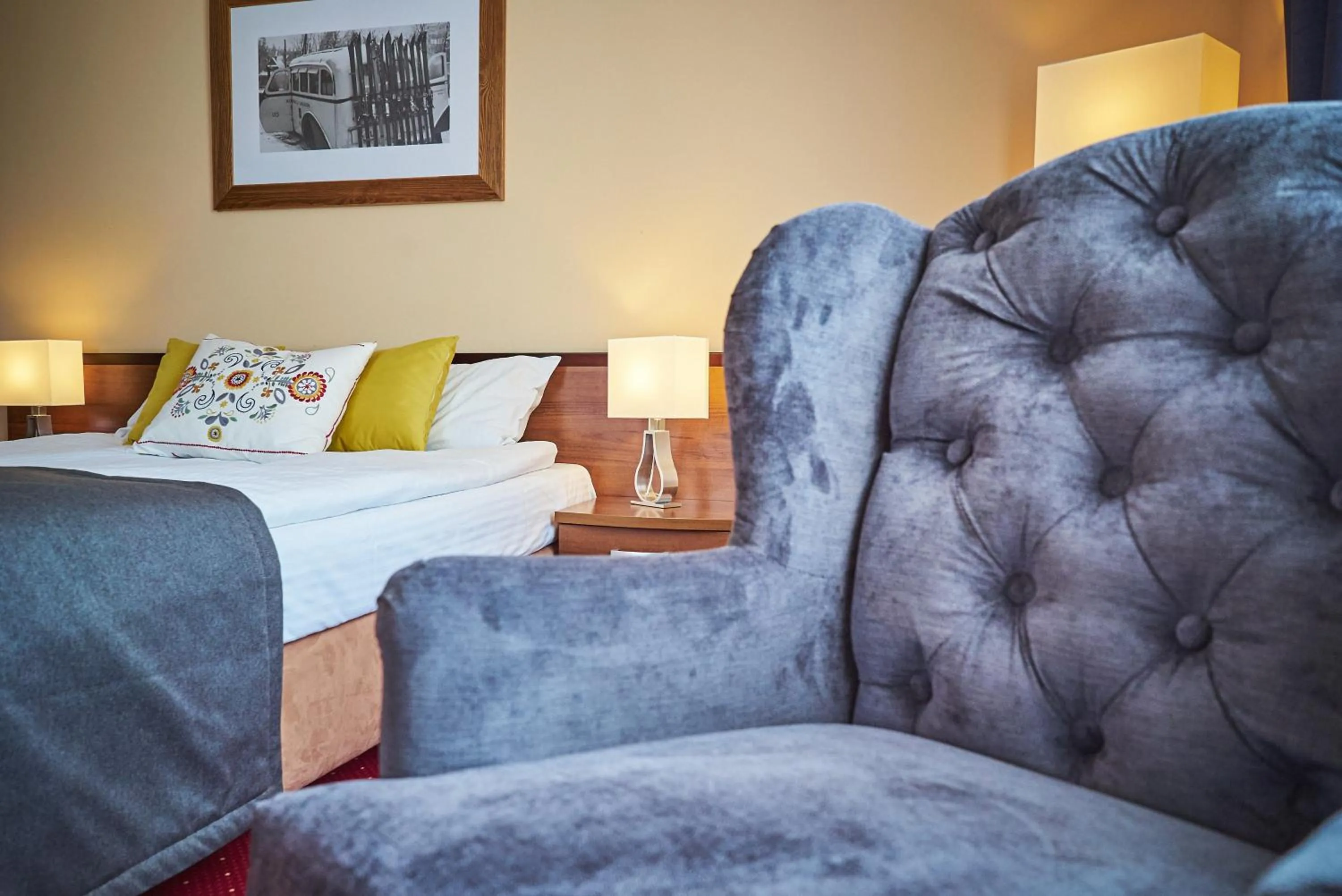 Photo of the whole room, Bed in Villa Vita Krupówki