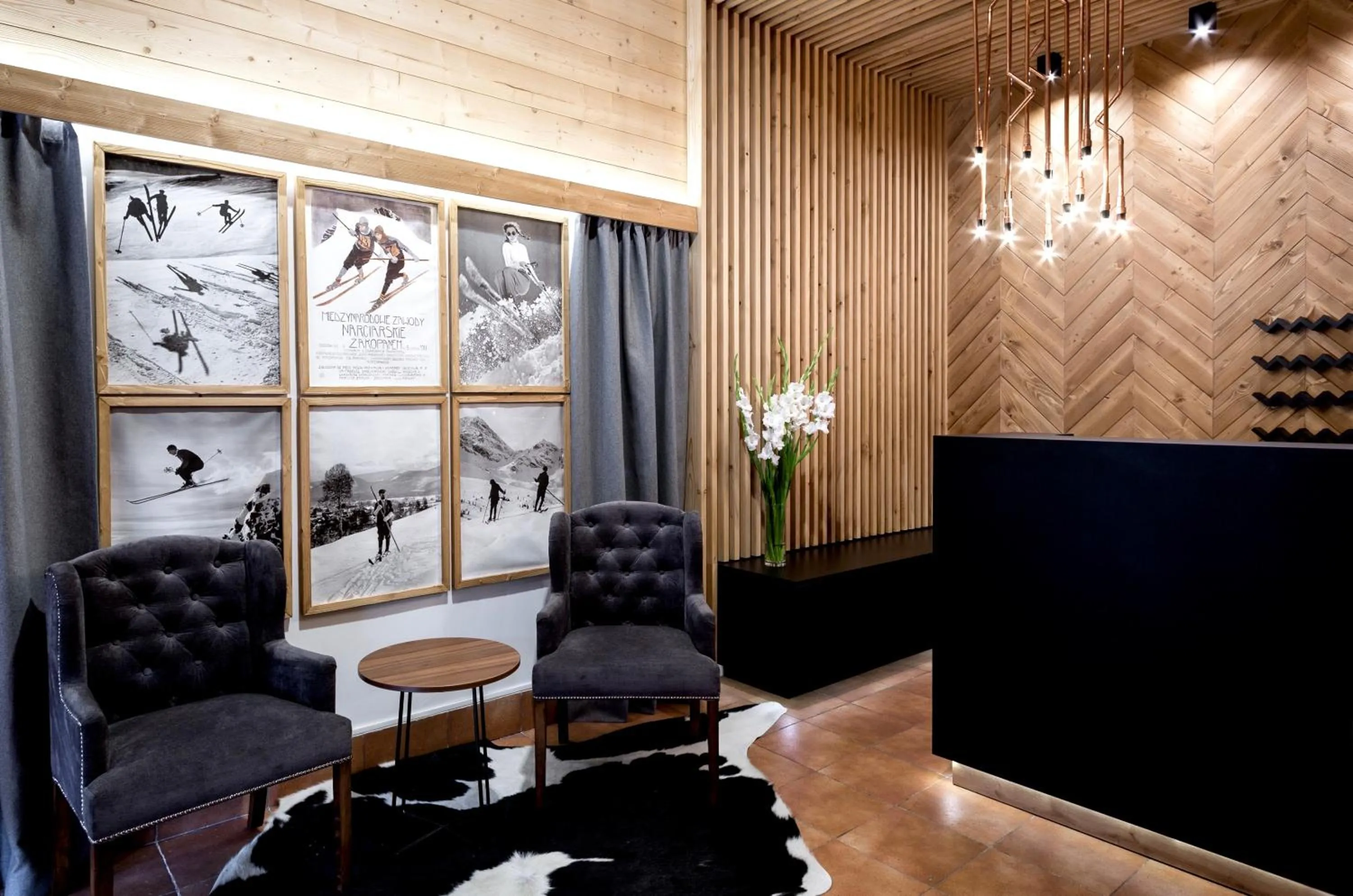 Lobby or reception in Villa Vita Krupówki