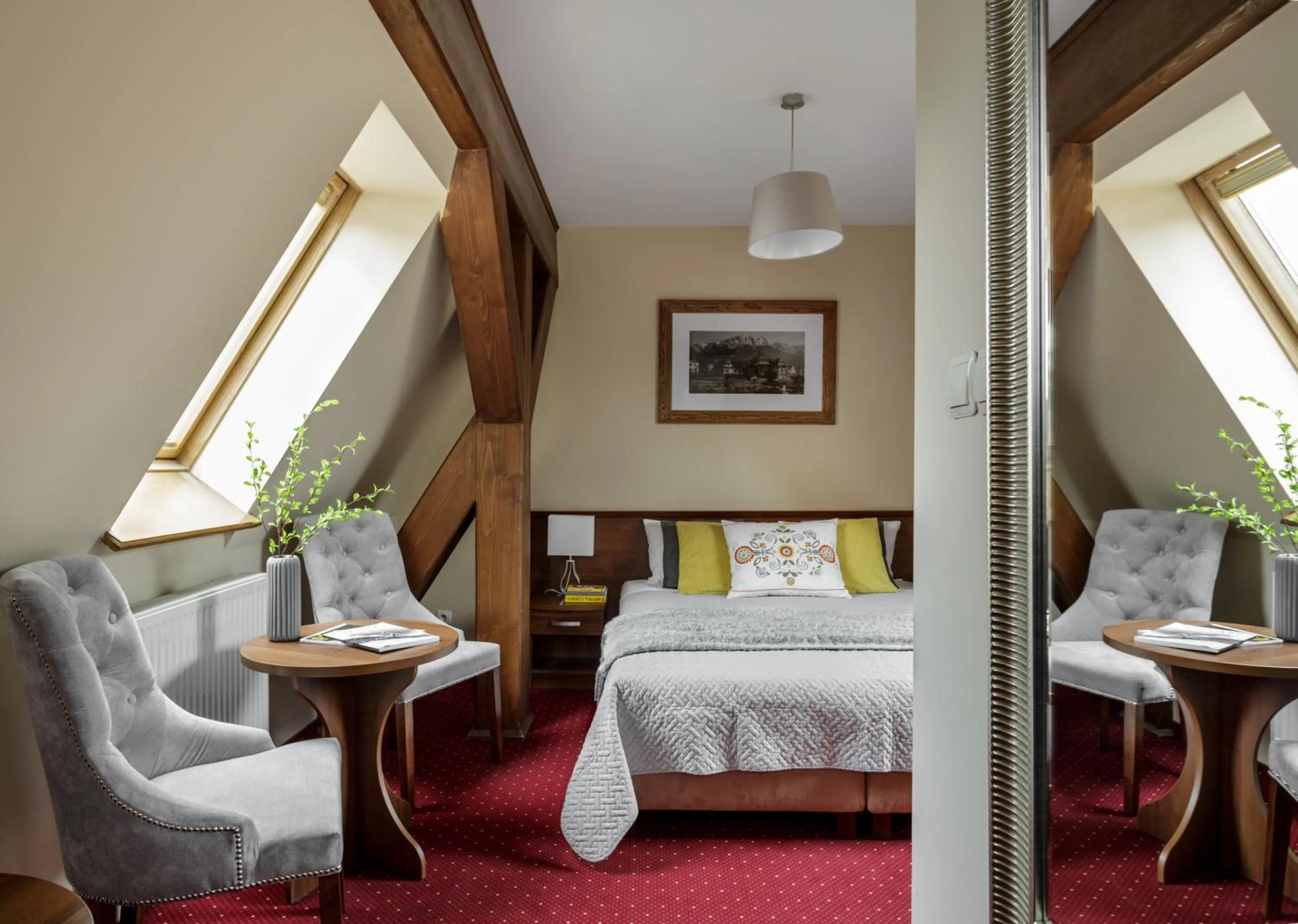 Photo of the whole room, Bed in Villa Vita Krupówki