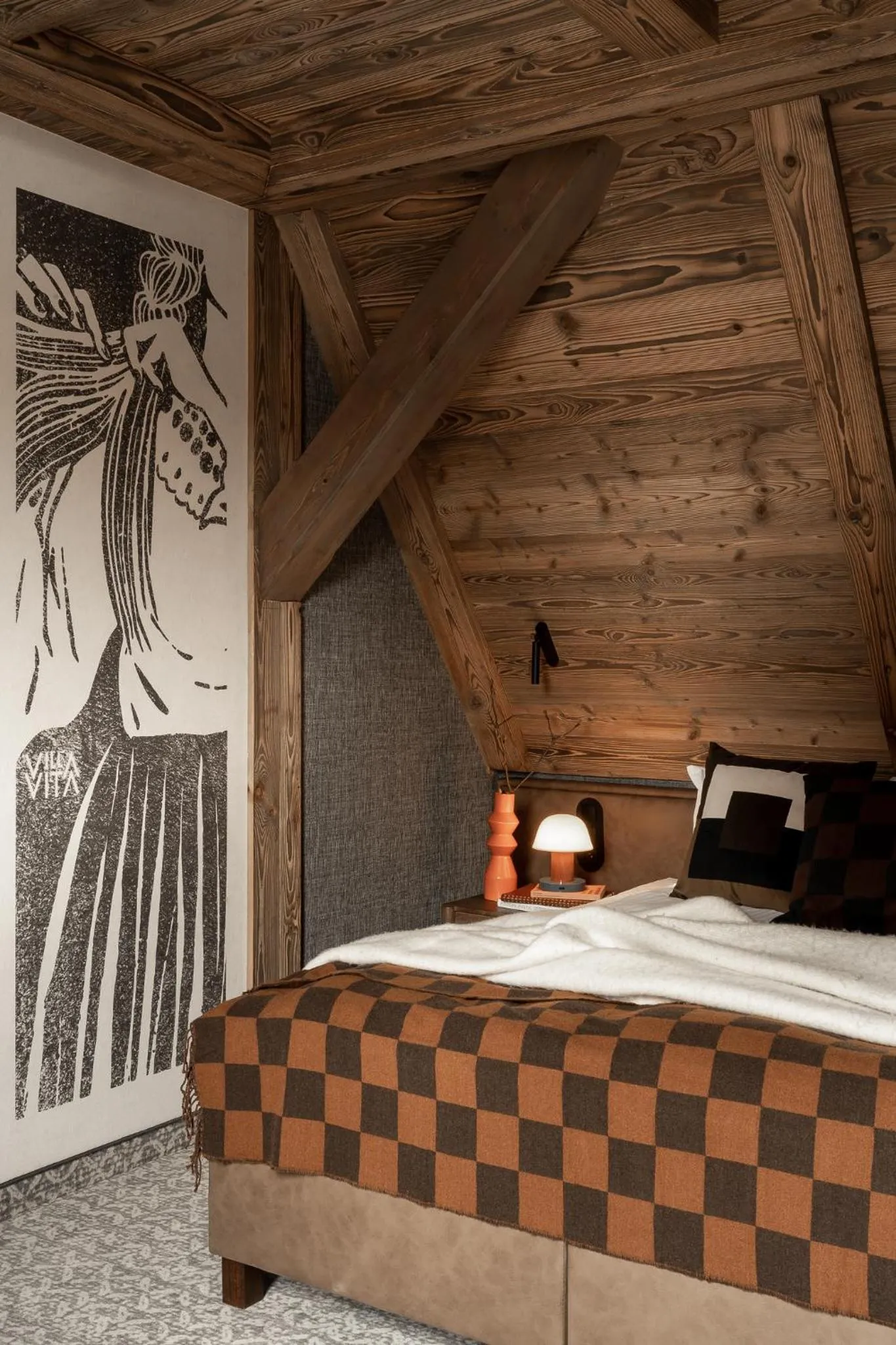 Bed in Villa Vita Krupówki