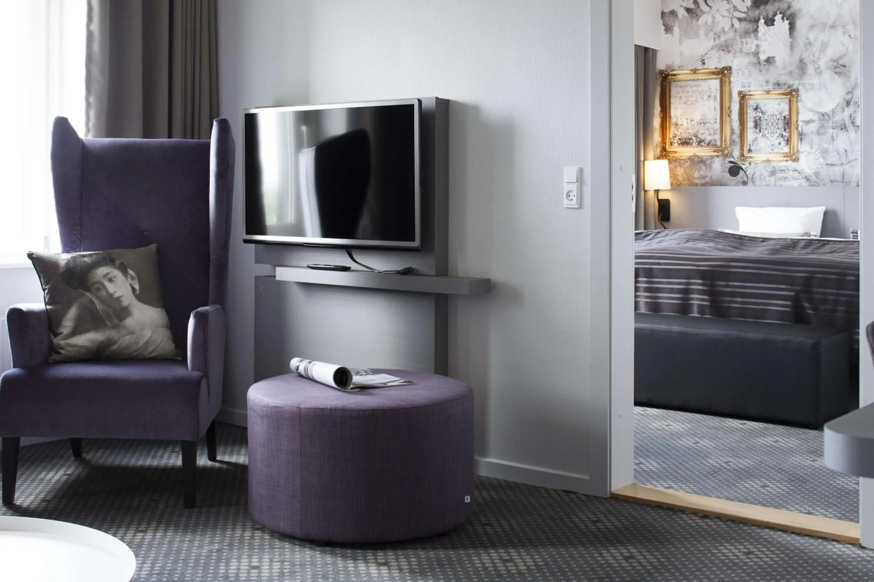 Photo of the whole room, Bed in Scandic Regina