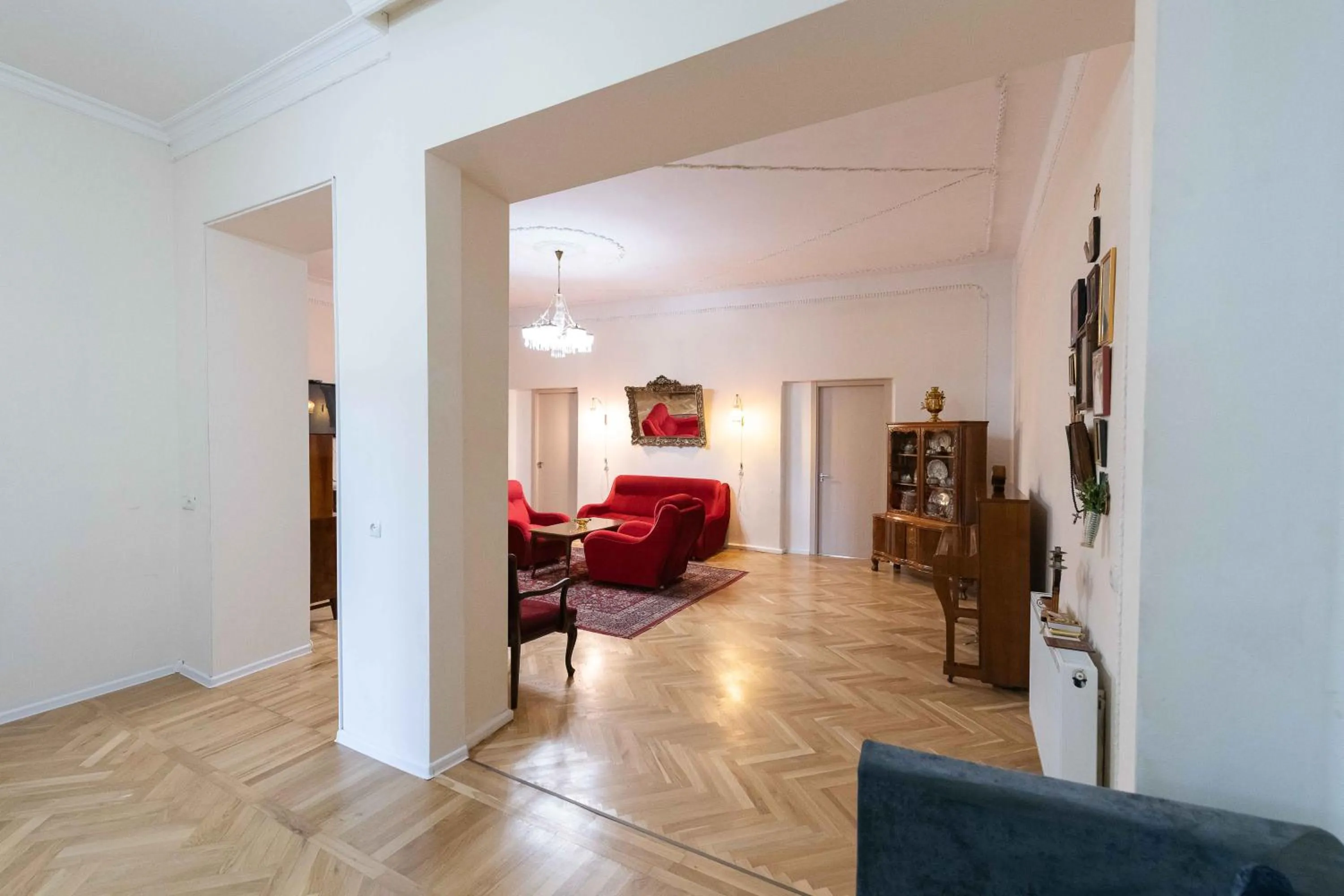 Seating area in Anna's Guest House