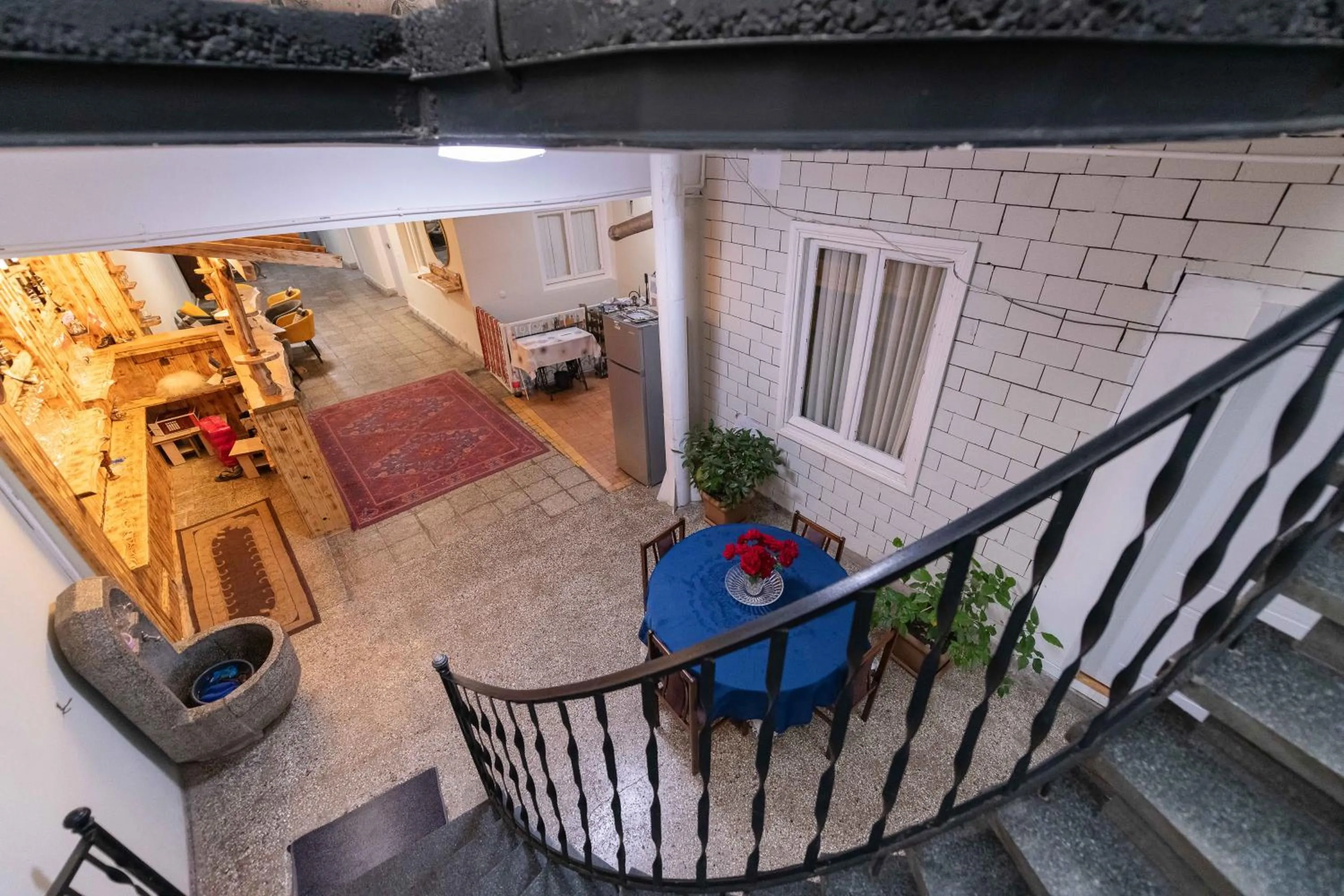 Seating area in Anna's Guest House