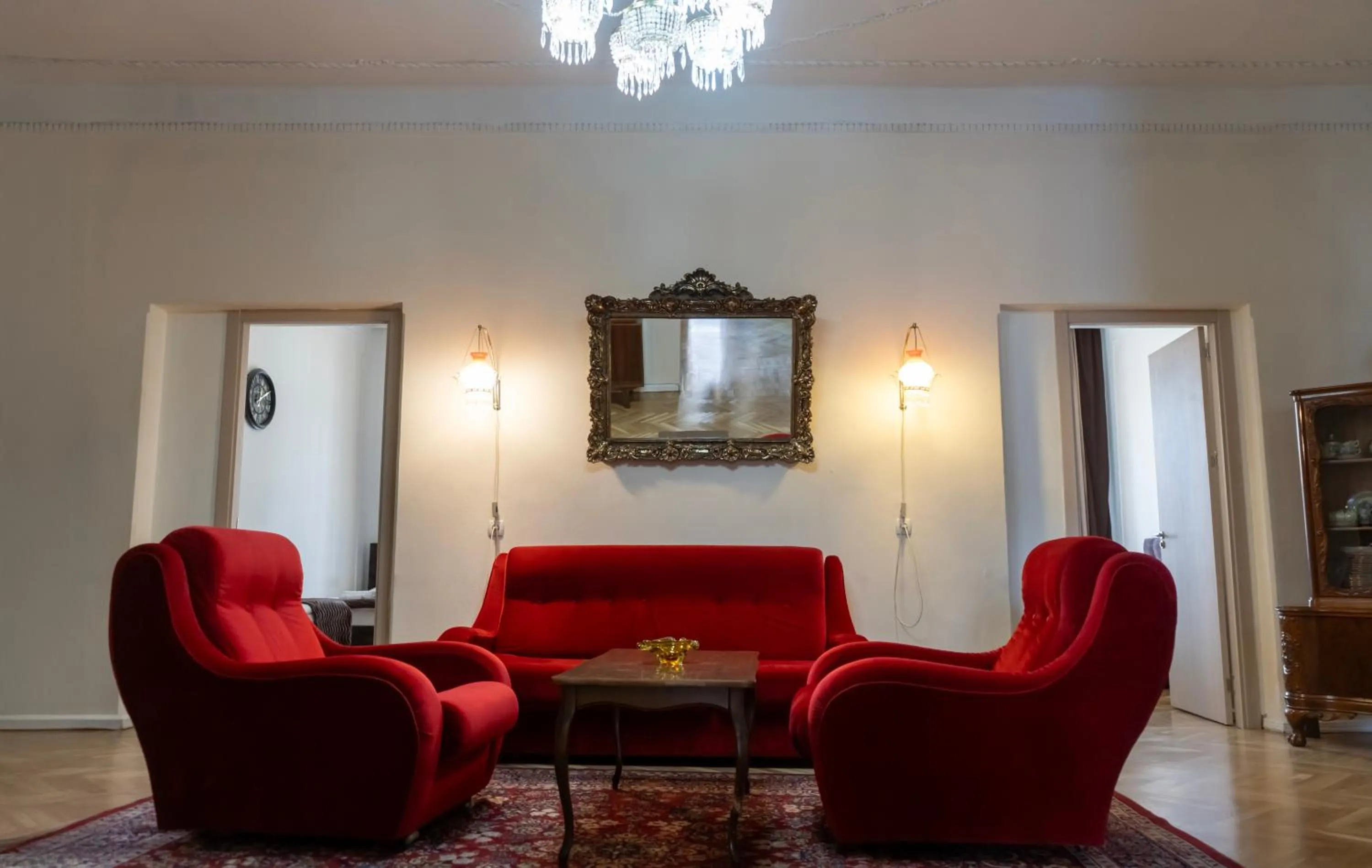 Seating area in Anna's Guest House