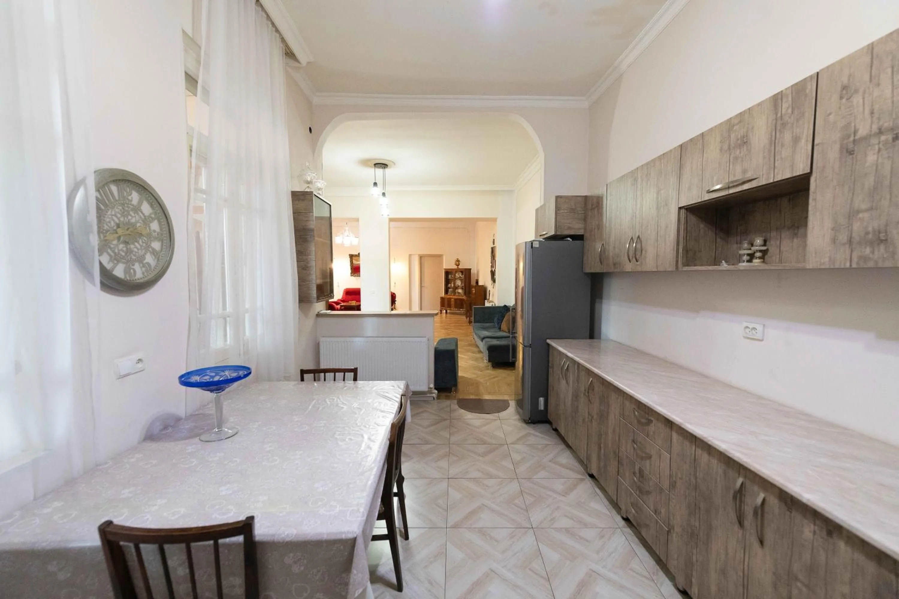 kitchen in Anna's Guest House