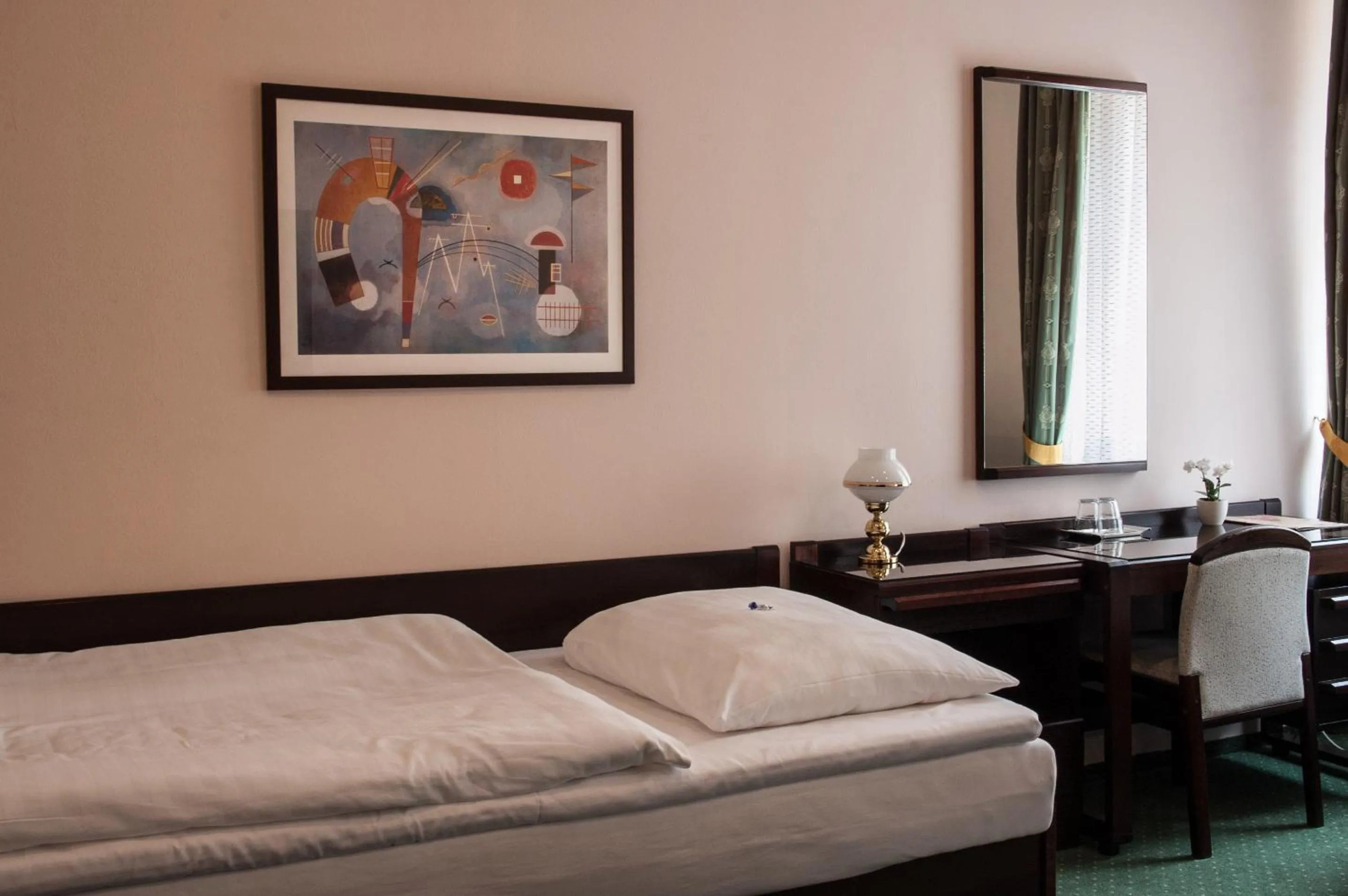 Photo of the whole room, Bed in Hotel Omega Brno