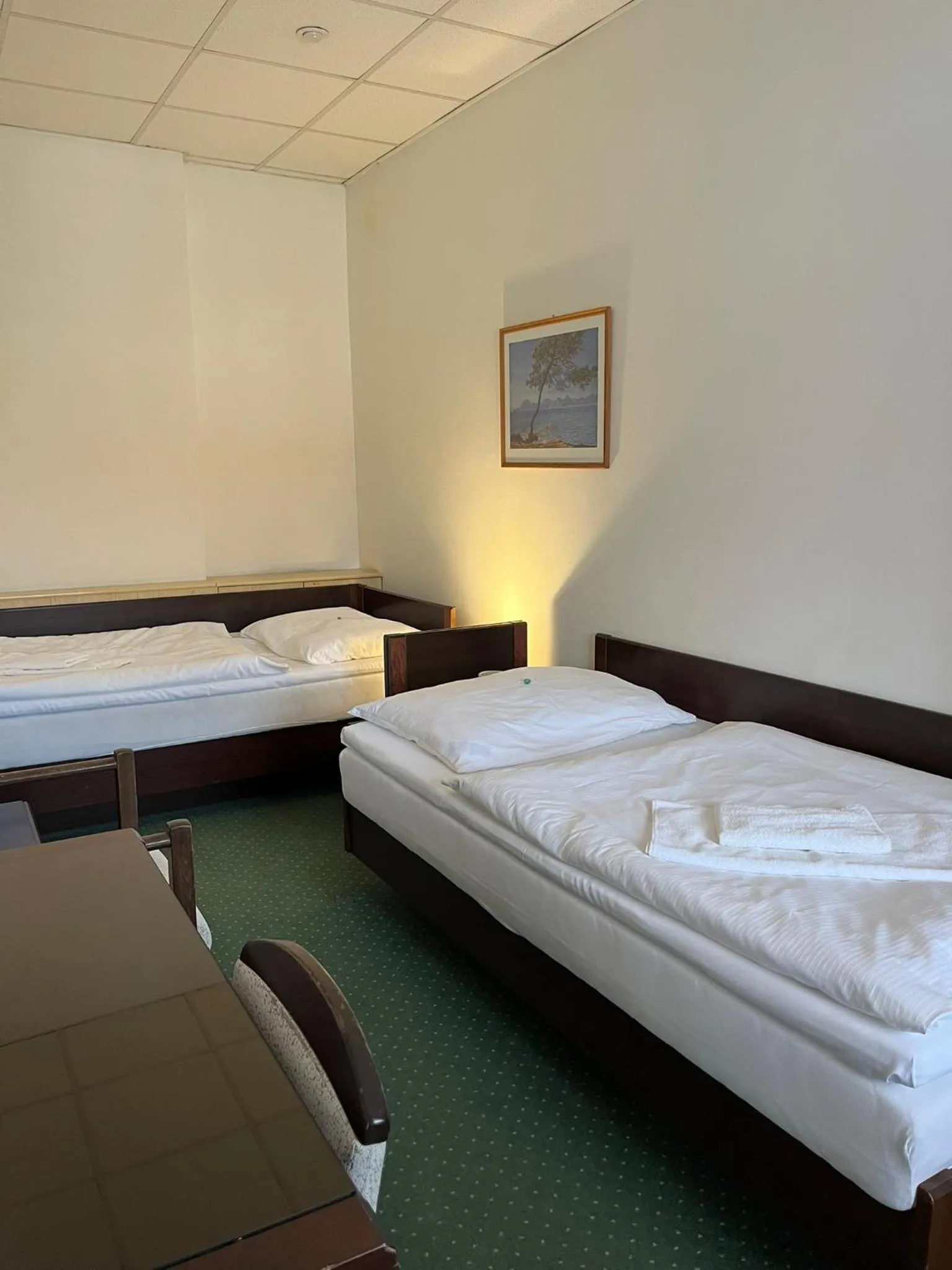 Bed in Hotel Omega Brno