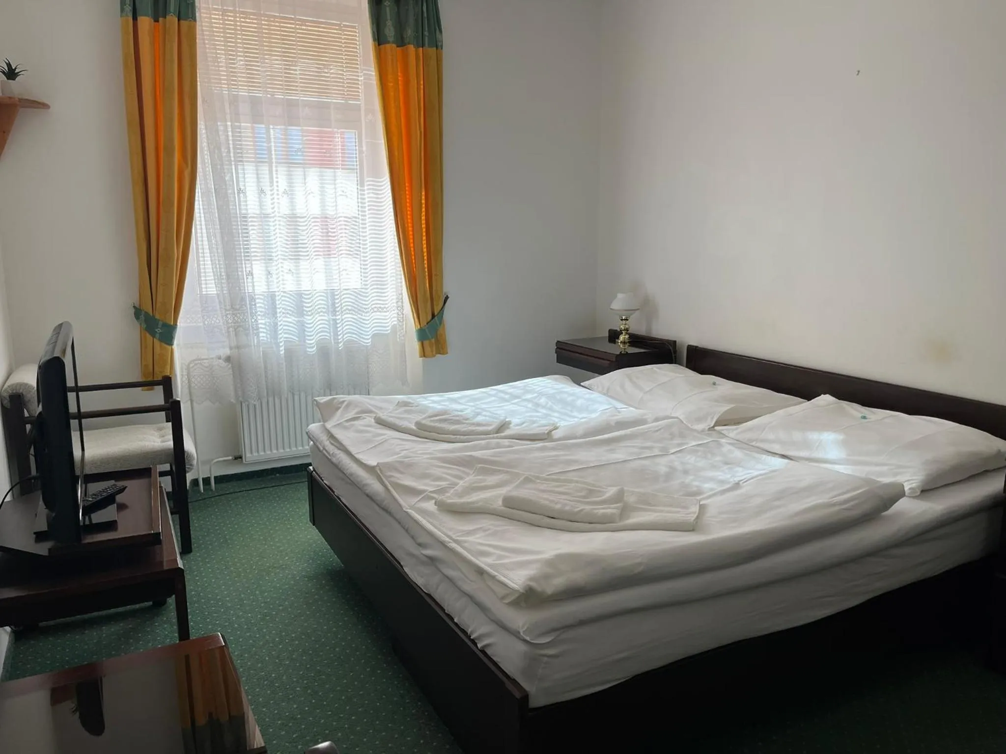 Bed in Hotel Omega Brno