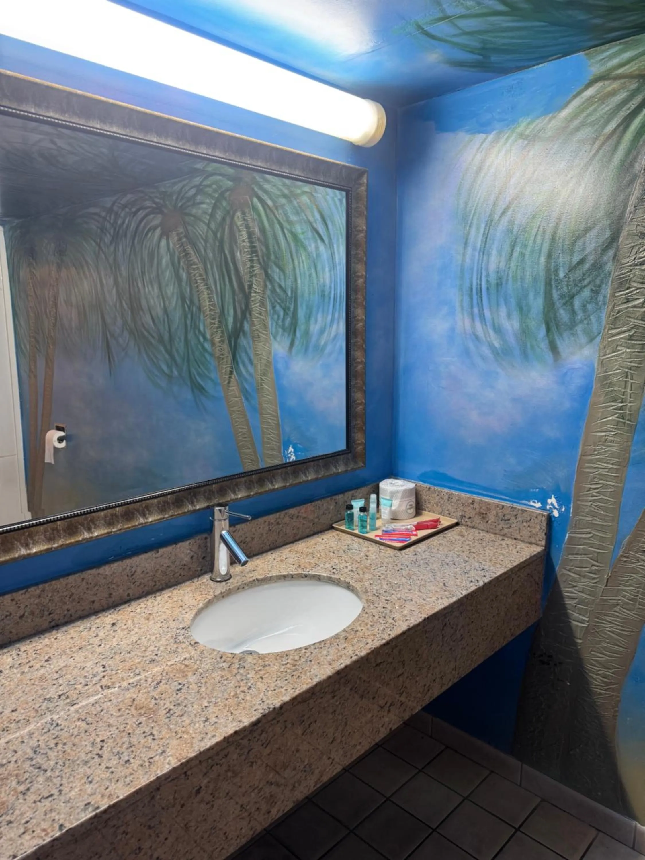 Bathroom in Blue Star Motel