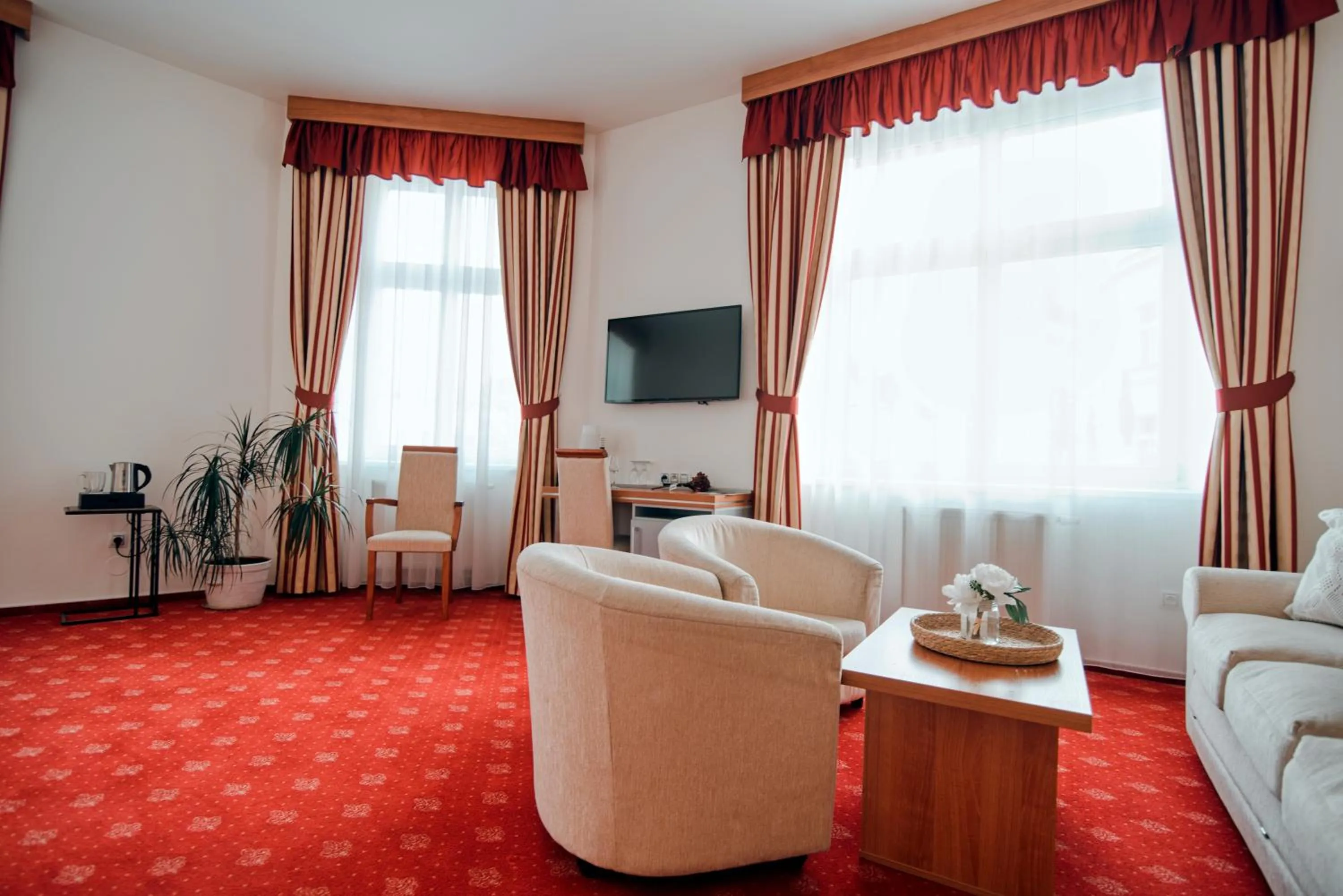 Seating area in Hotel Grand