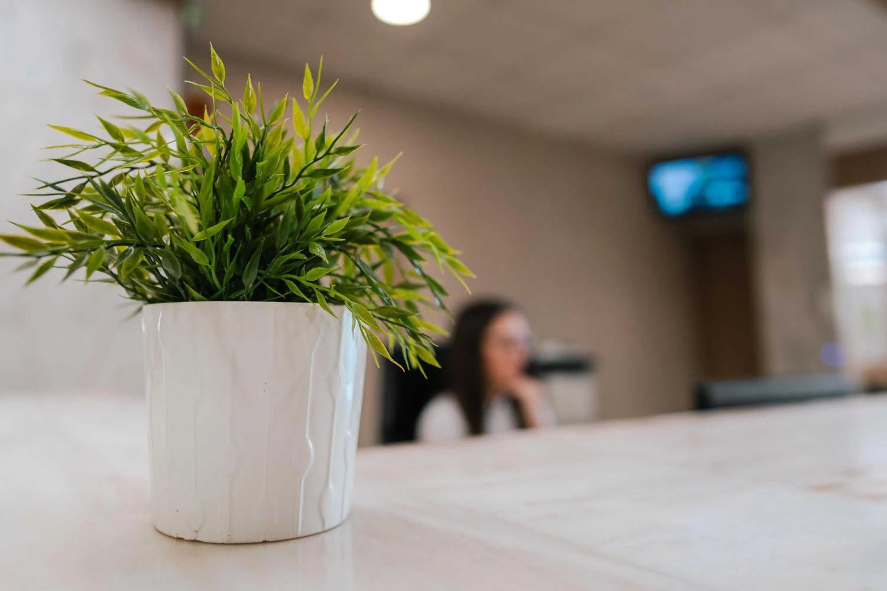 Lobby or reception in Port Europa