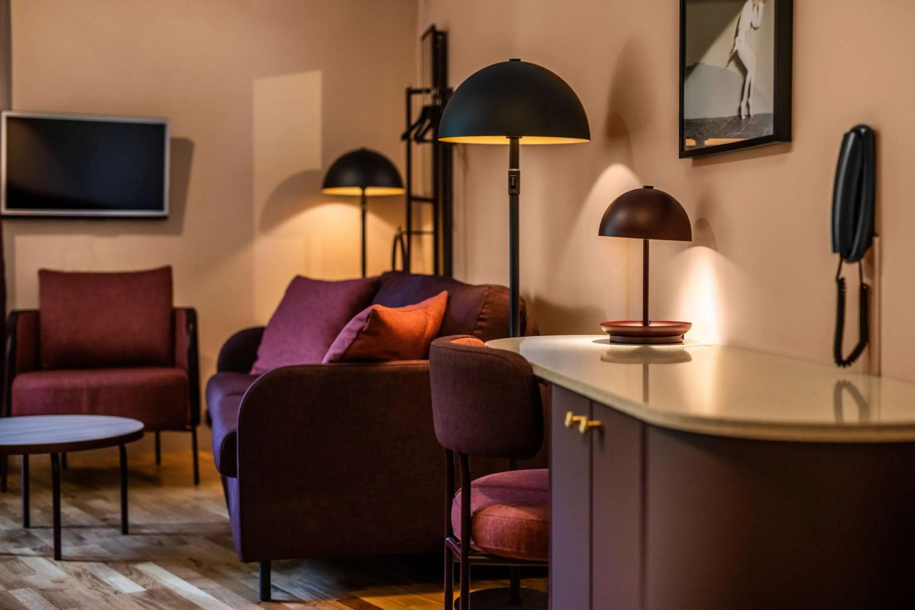 Bedroom in Scandic Silkeborg