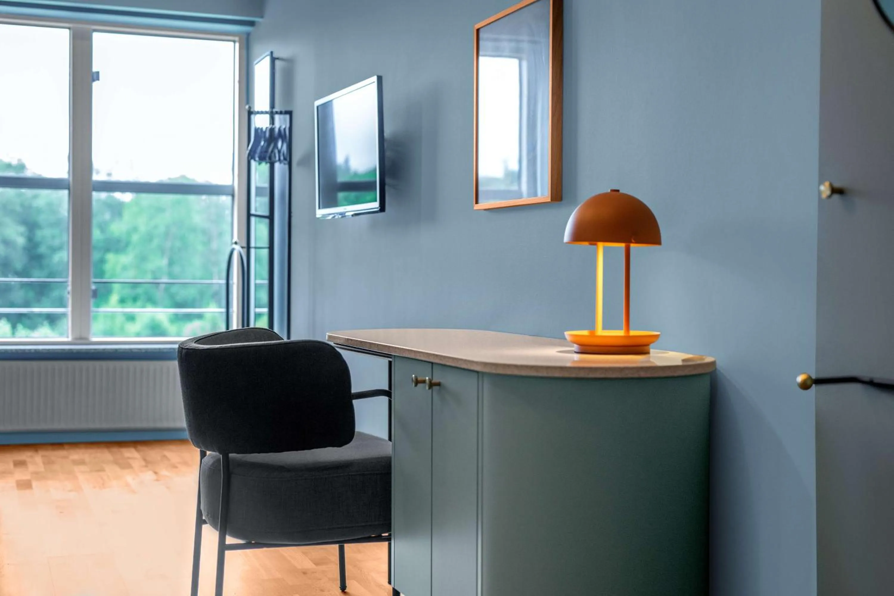 Bedroom in Scandic Silkeborg