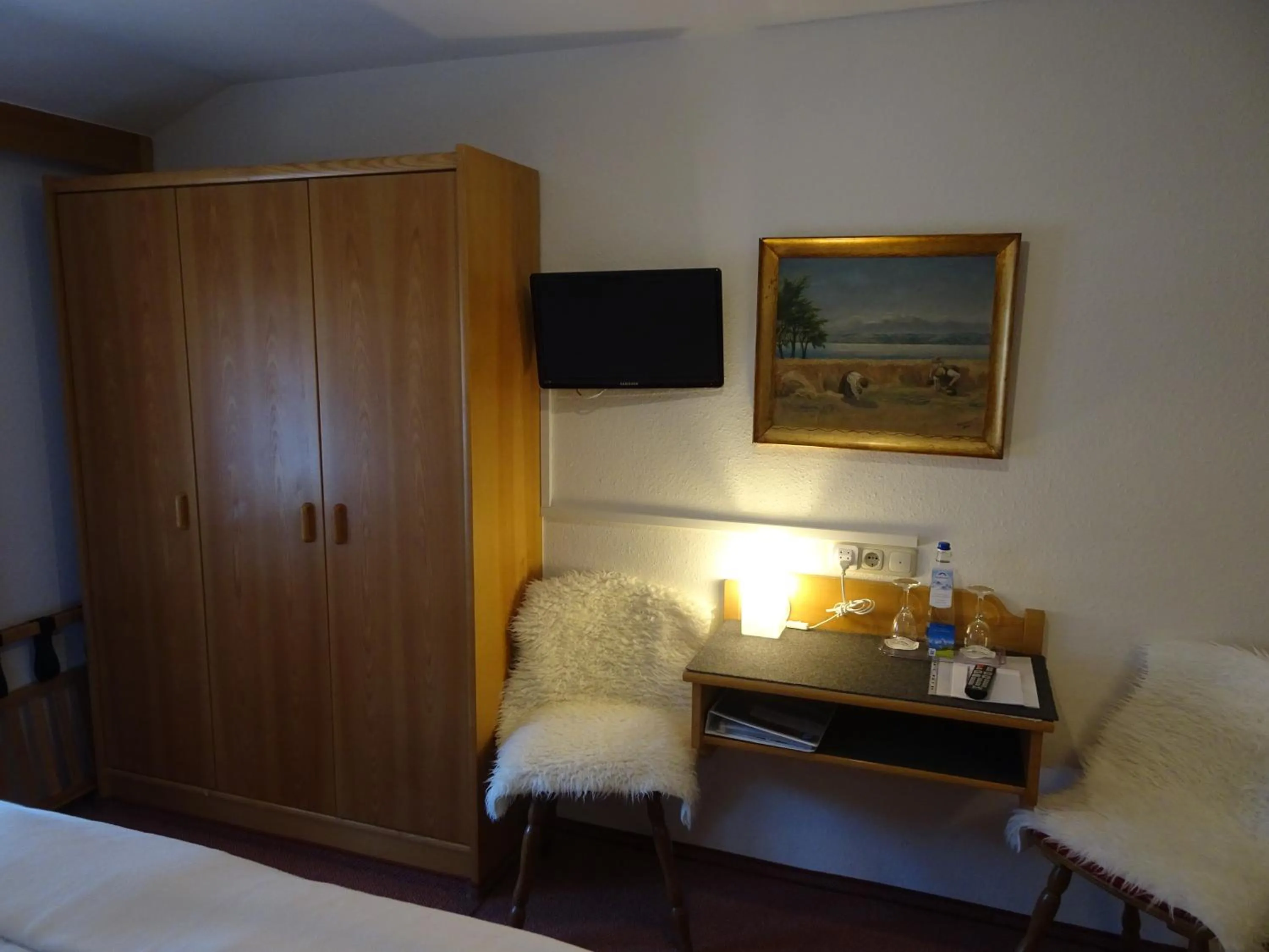 Seating area, TV/Entertainment Center in Hotel Jägerhof garni