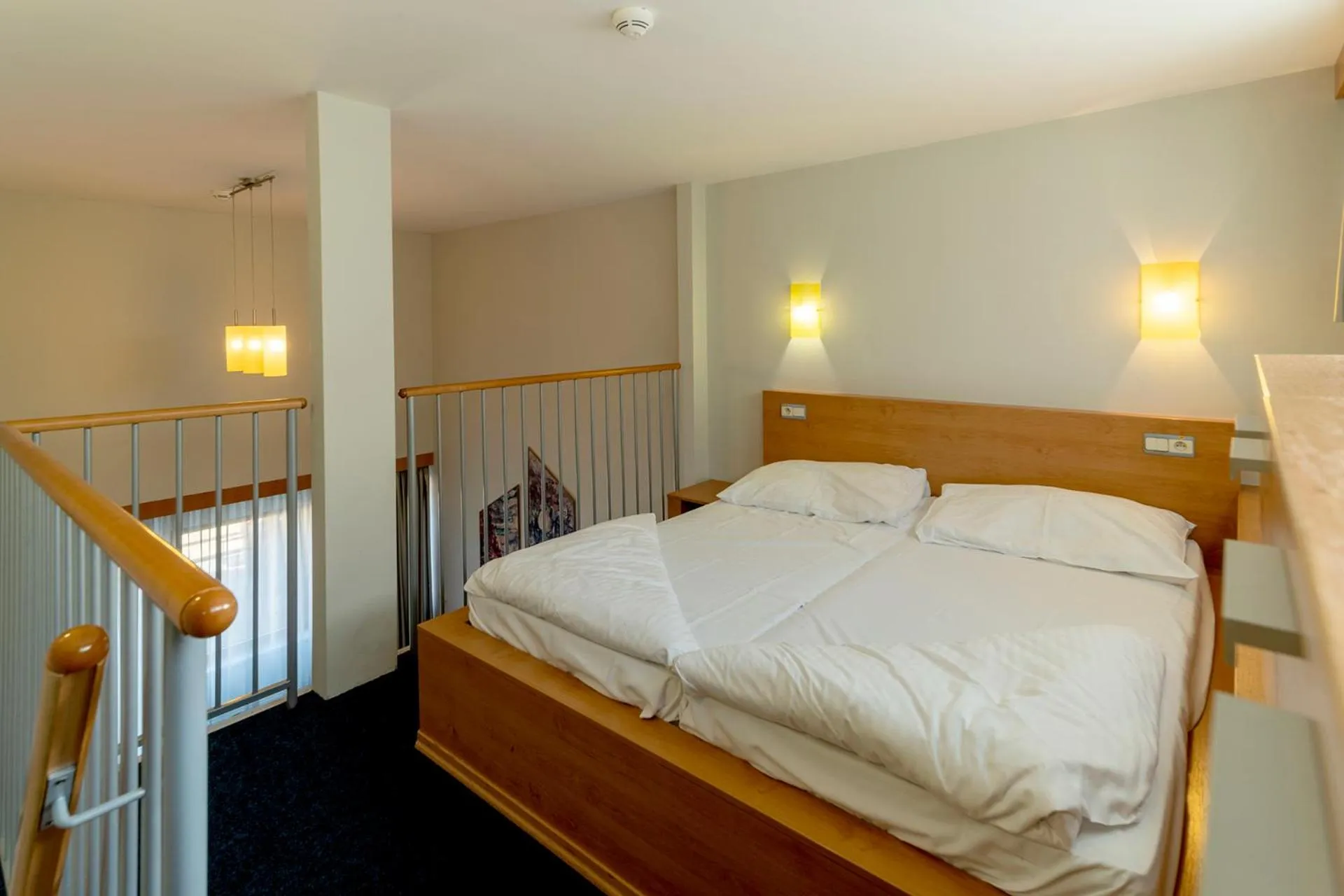 Bedroom, Bed in Hotel AquaCity Seasons